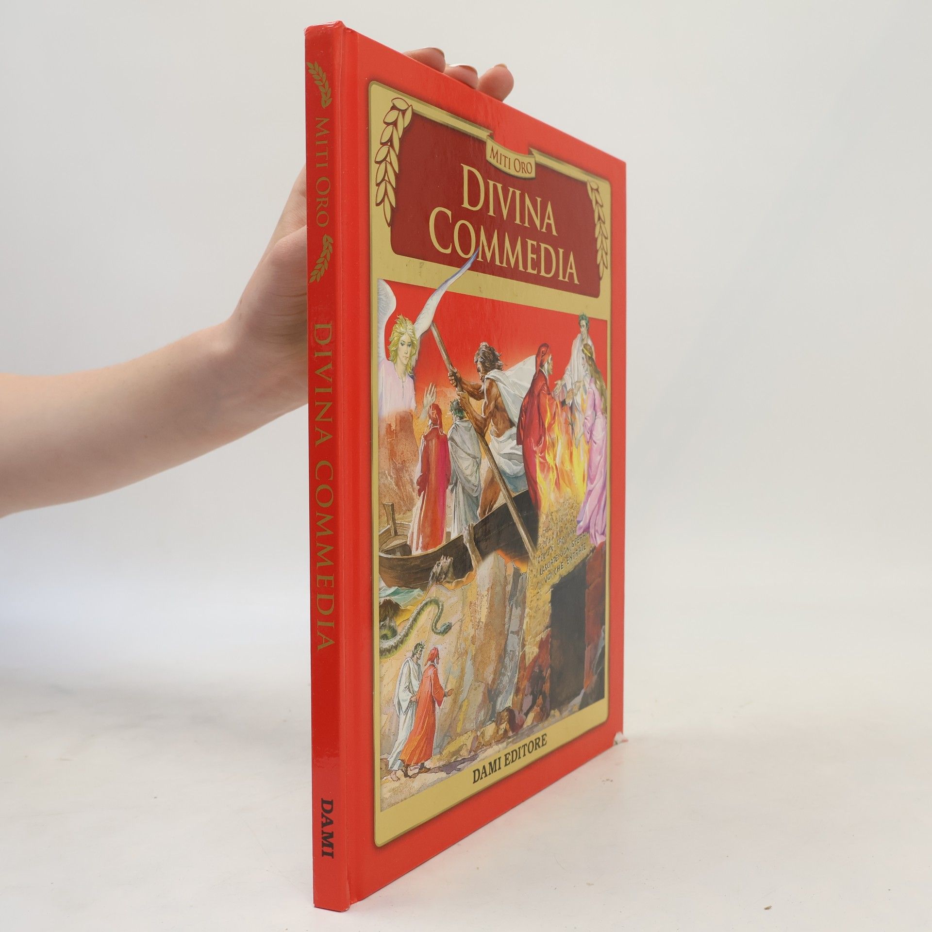 Dante Alighieri Miti Oro: Divina Commedia