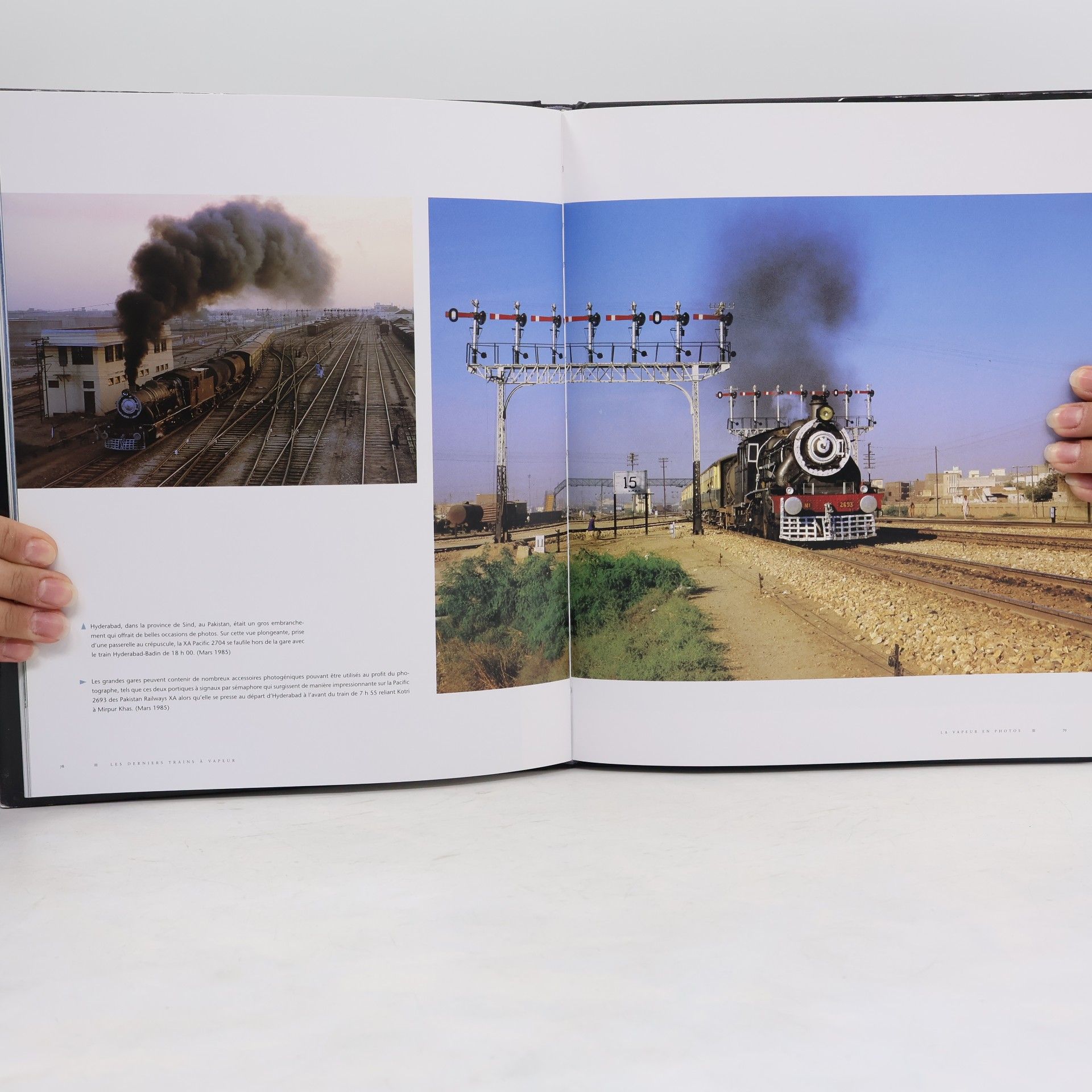 Eric Langhammer Les Derniers Trains à vapeur