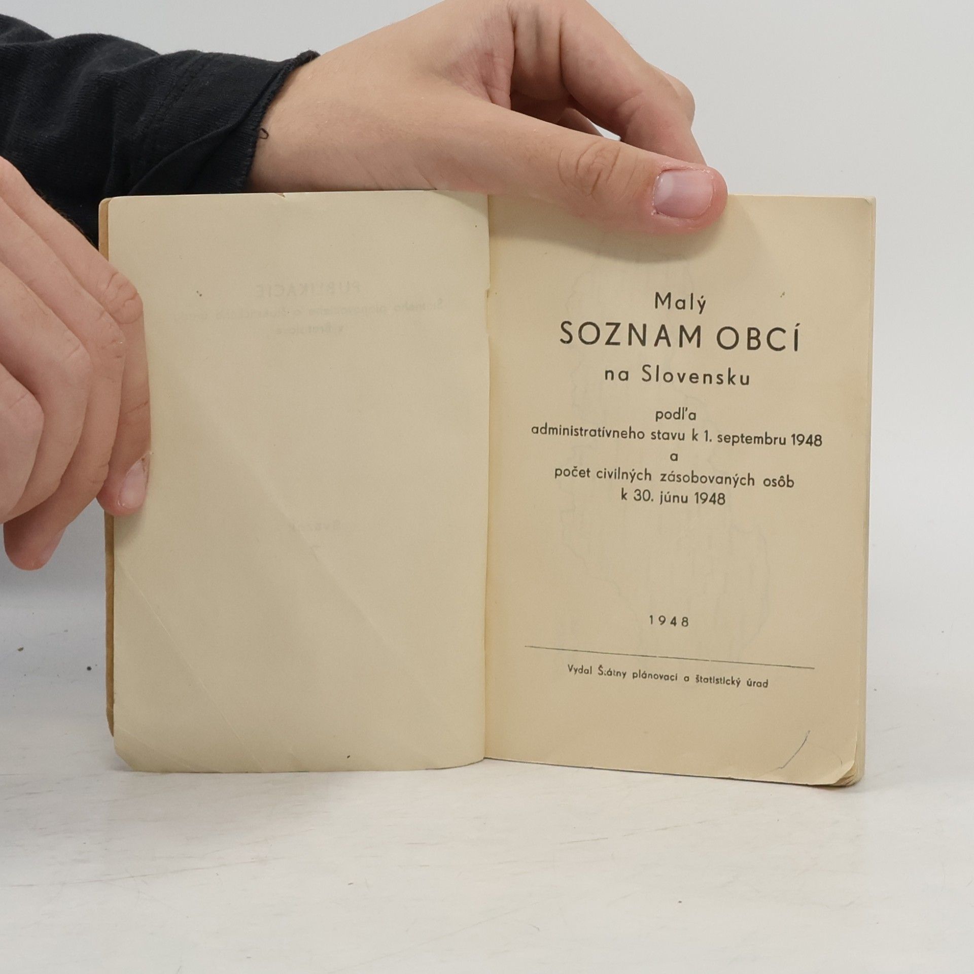 Kolektív autorov Malý Soznam obcí na Slovensku