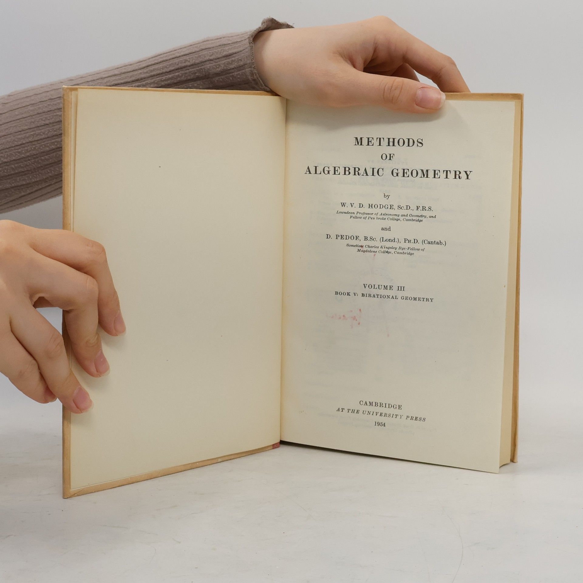 Autorenkollektiv Methods of Algebraic Geometry (Volume III)