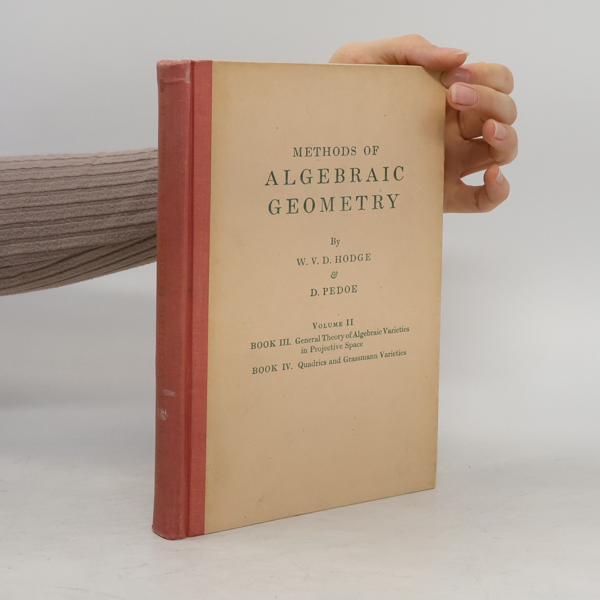 D. Pedoe Methods of Algebraic Geometry. Volume II.