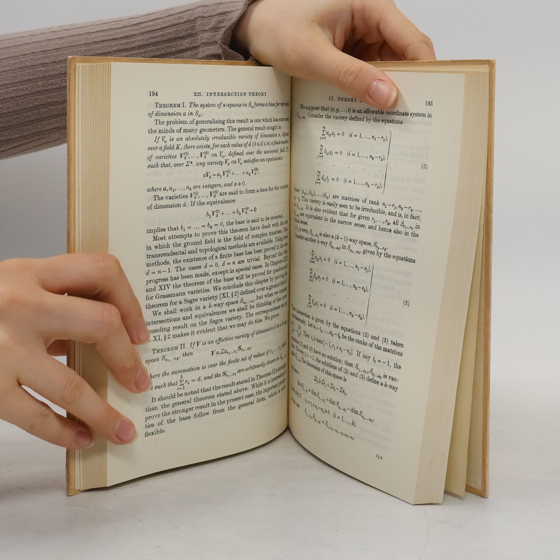 W. V. D. Hodge Methods of Algebraic Geometry. Volume II.