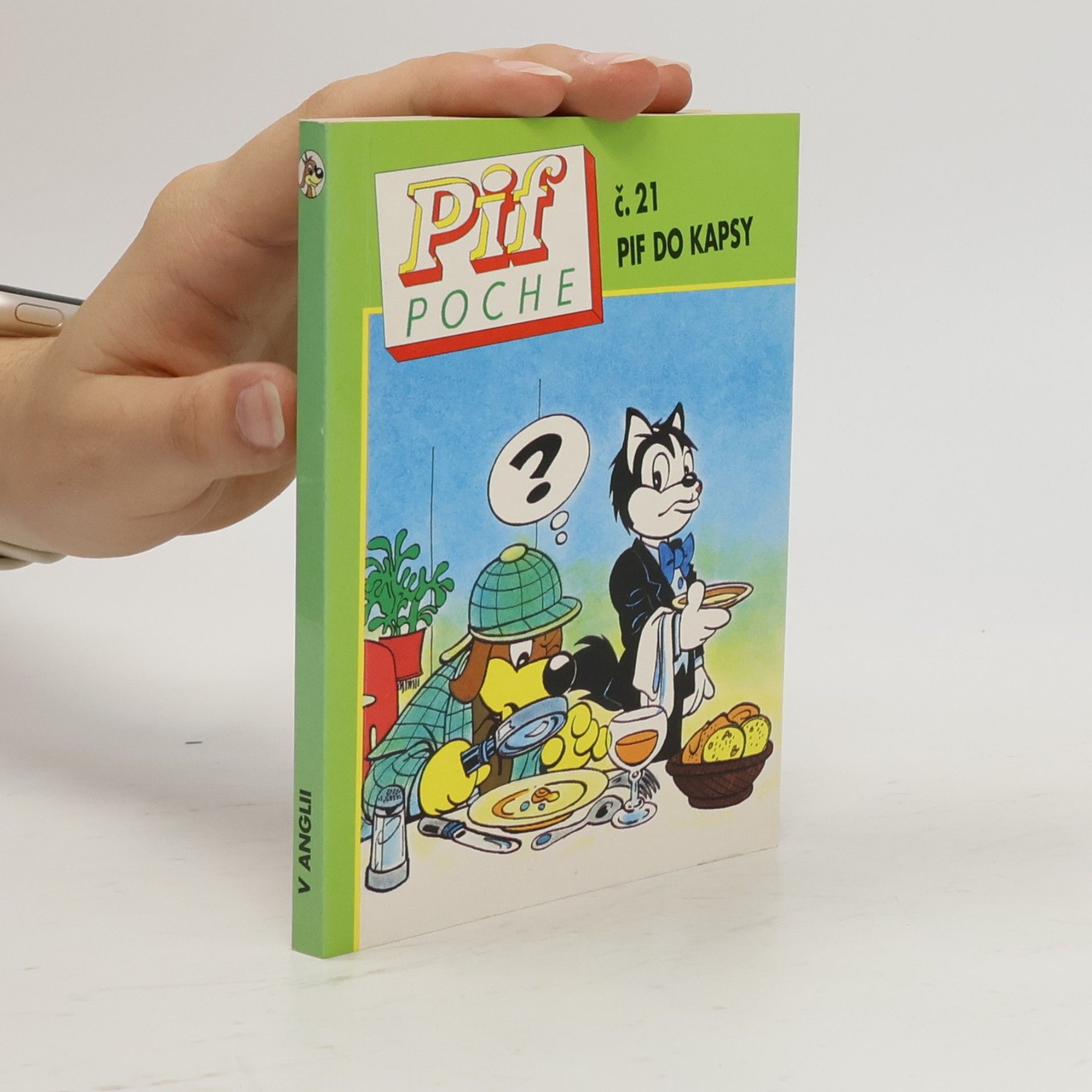 José Cabrero Arnal Pif do kapsy 21: V Anglii