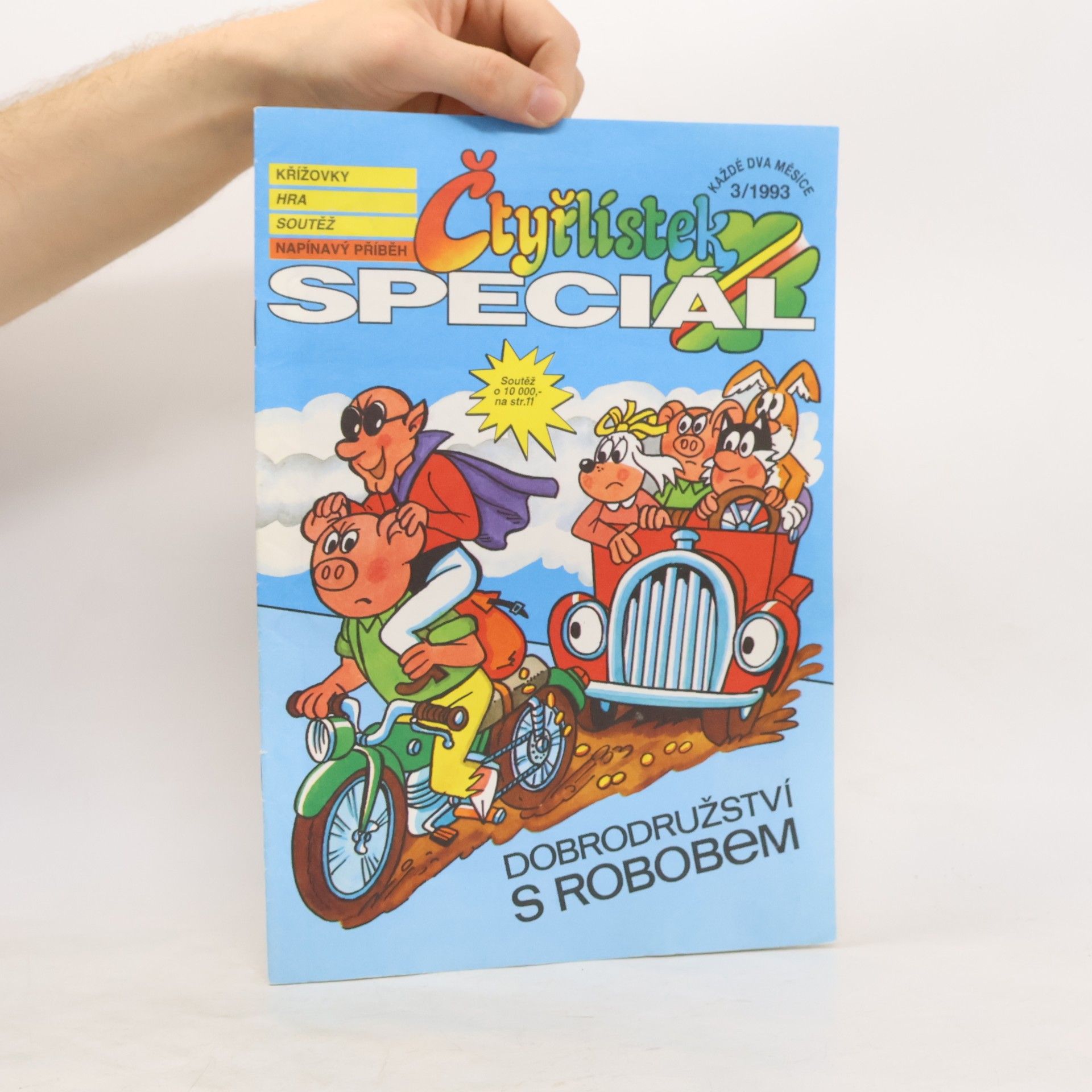Collectif d'auteurs Čtyřlístek speciál - Dobrodružství s robotem