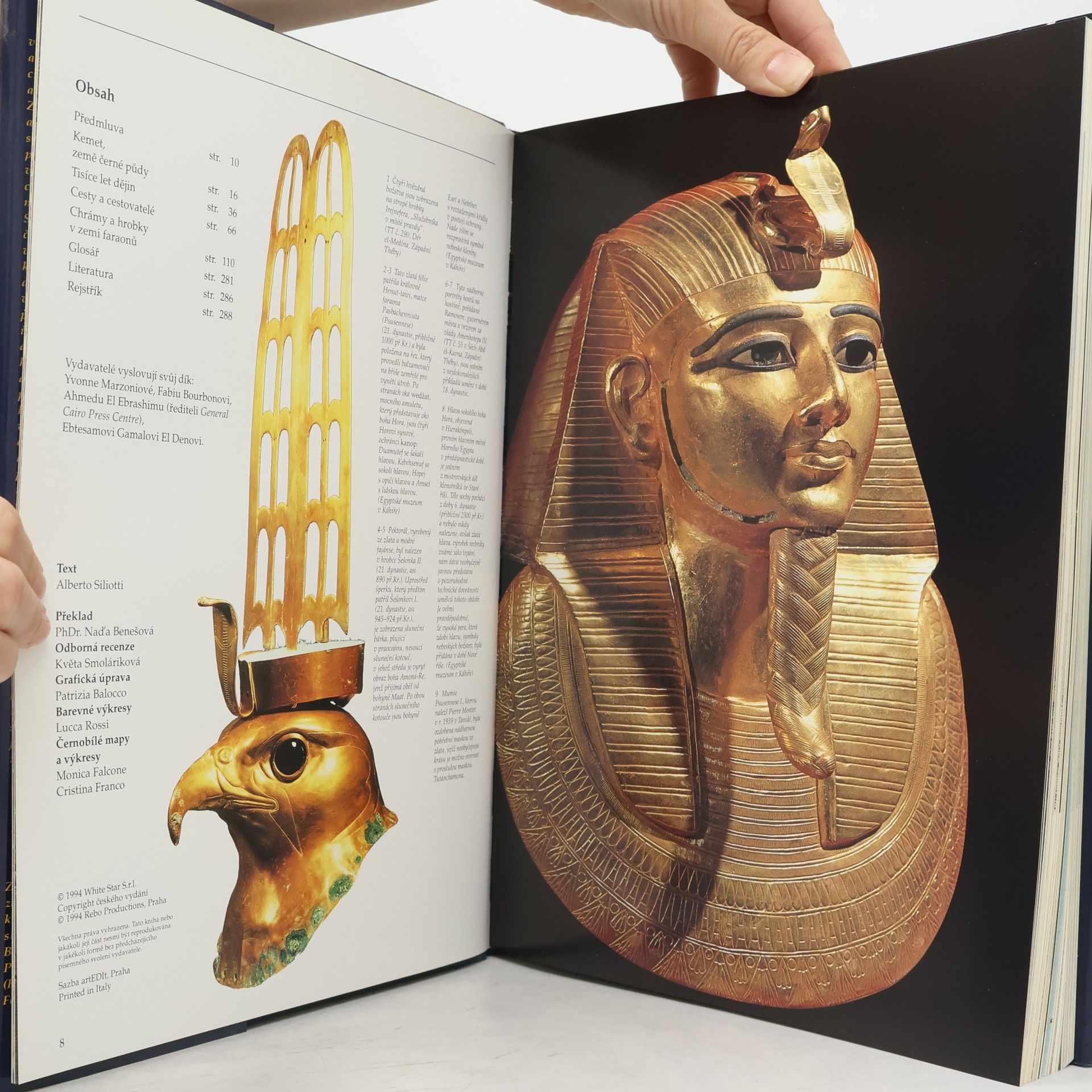 Alberto Siliotti Egypt. Chrámy, bohové a lidé