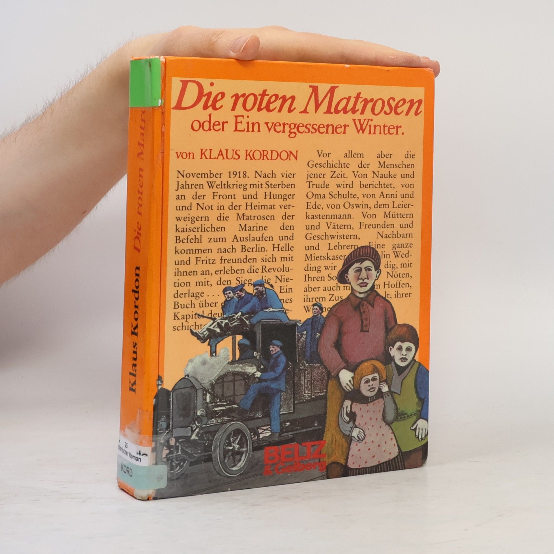 Klaus Kordon Die roten Matrosen oder ein vergessener Winter