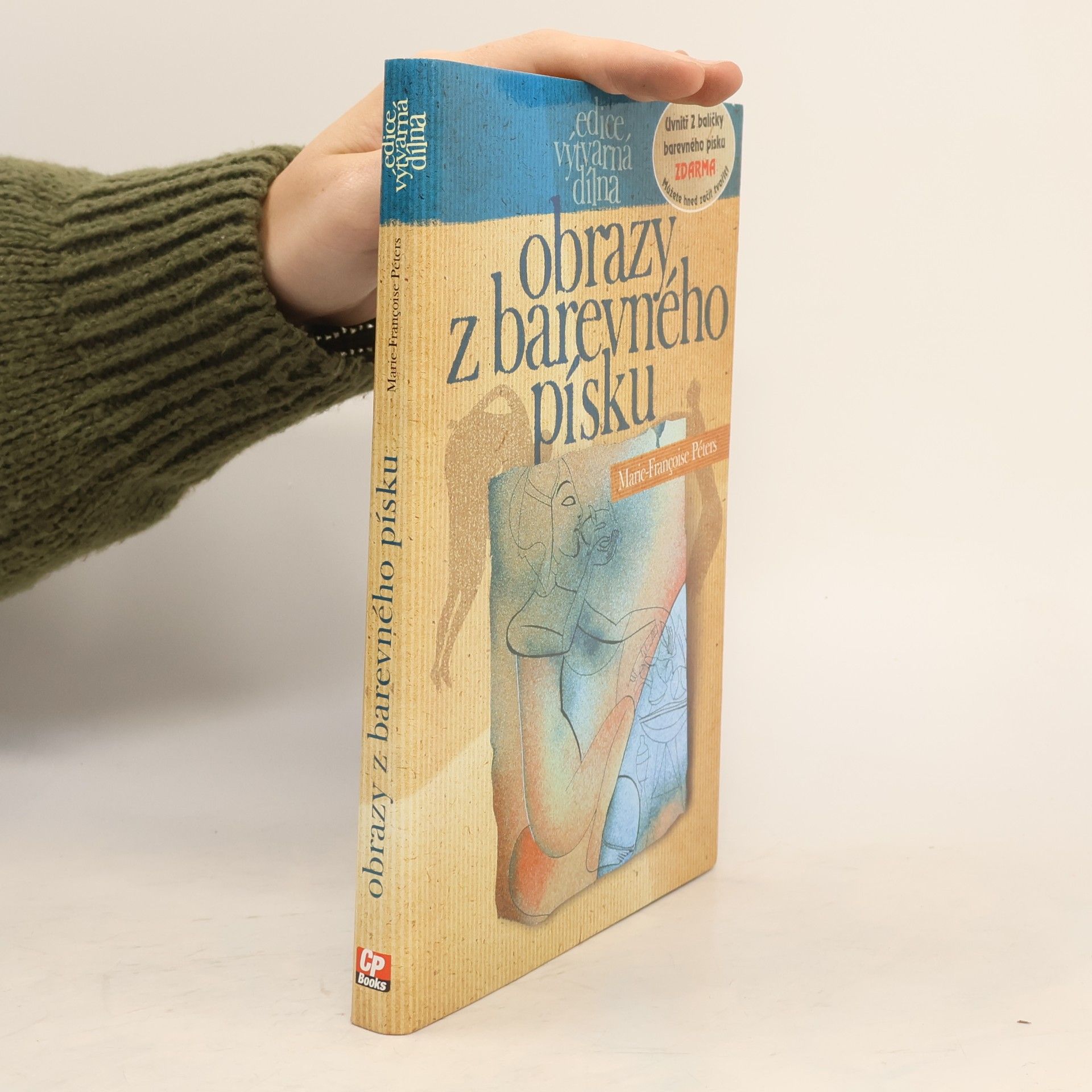 MarieFrançoise Péters Obrazy z barevného písku