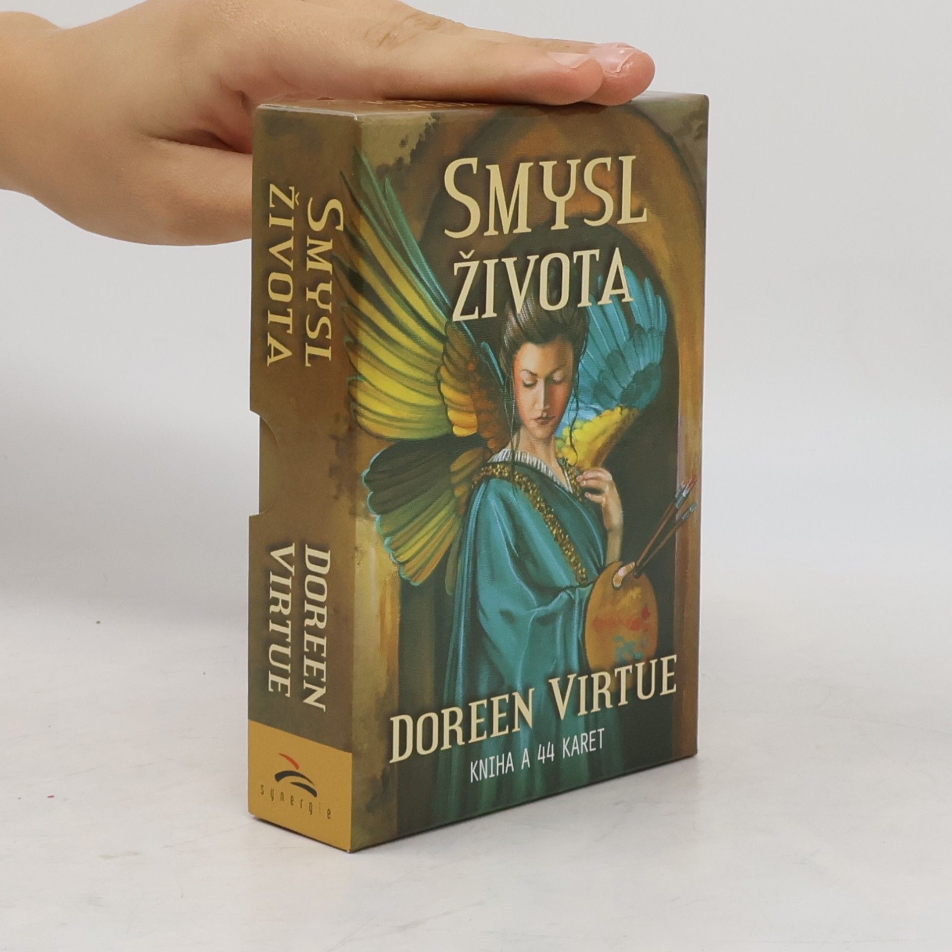 Doreen Virtue Smysl života. Vykládací karty (kniha + 44 karet)