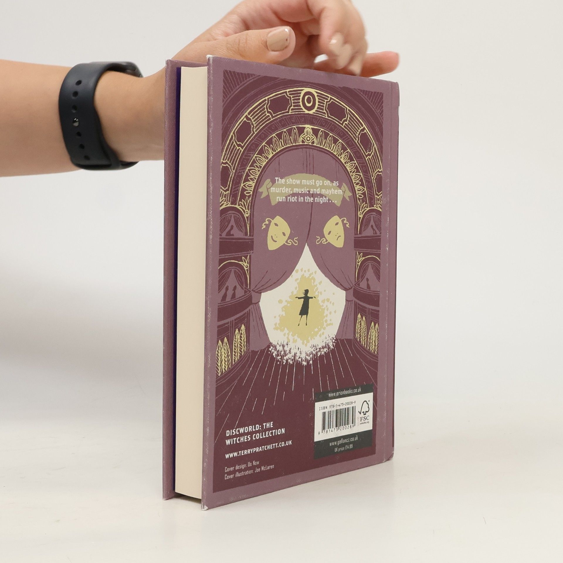 Terry Pratchett Maskerade. Mummenschanz, englische Ausgabe