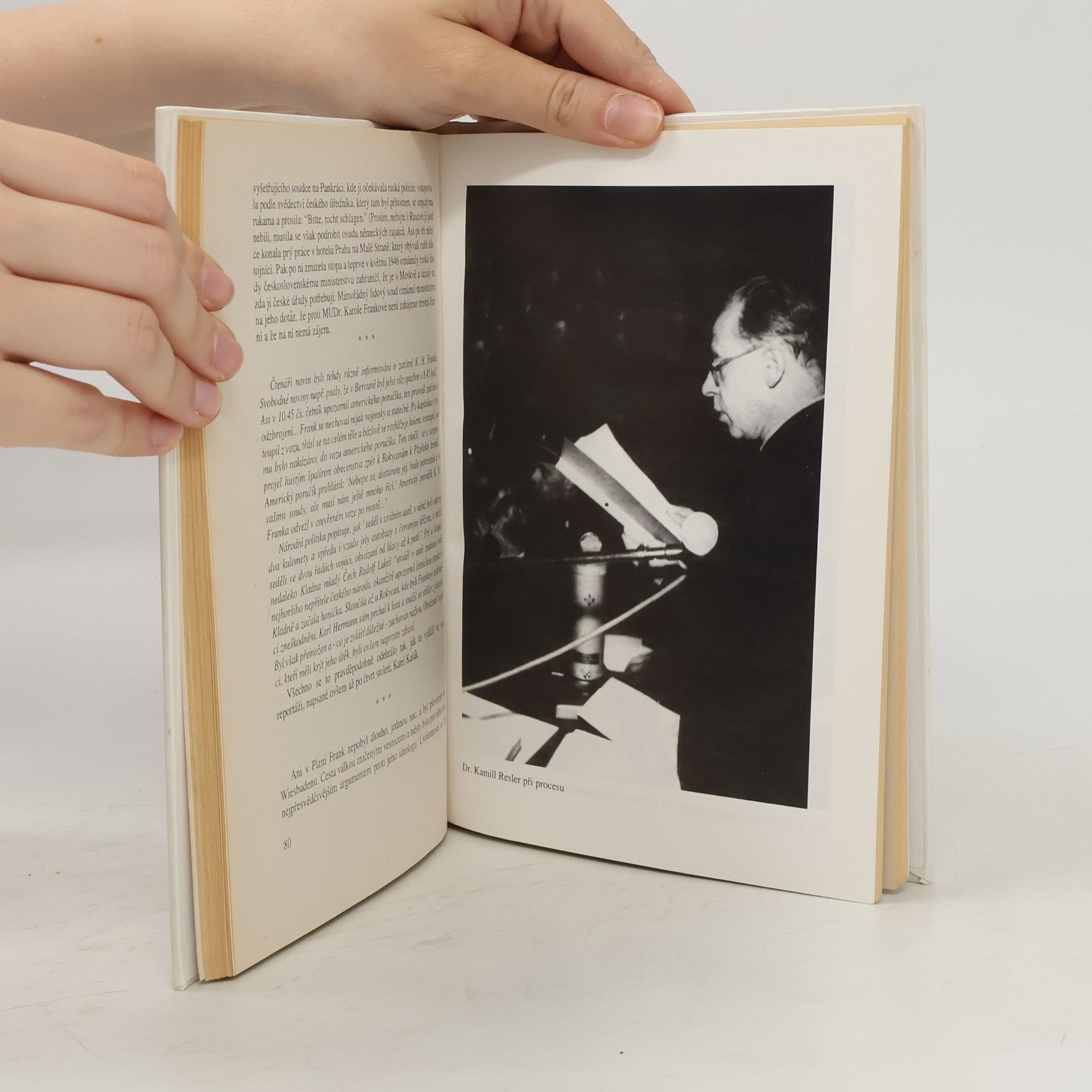 Ladislav Tunys Noc před popravou : K.H. Frank a jeho obhájce : Archivy promluvily