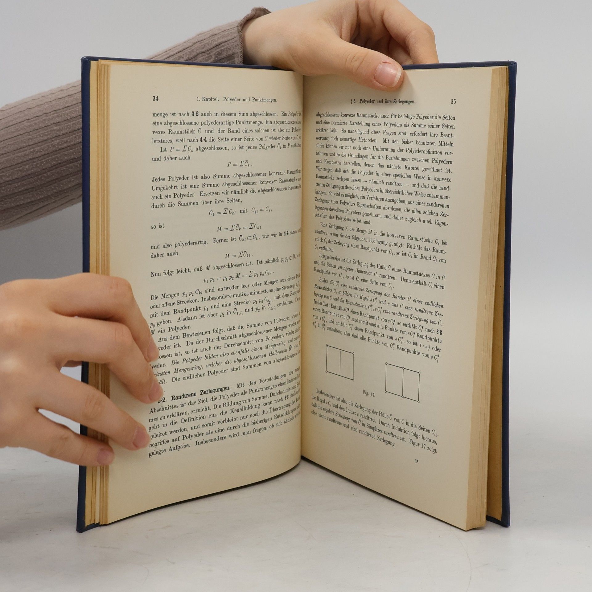 Kurt Reidemeister Topologie der Polyeder und kombinatorische Topologie der Komplexe