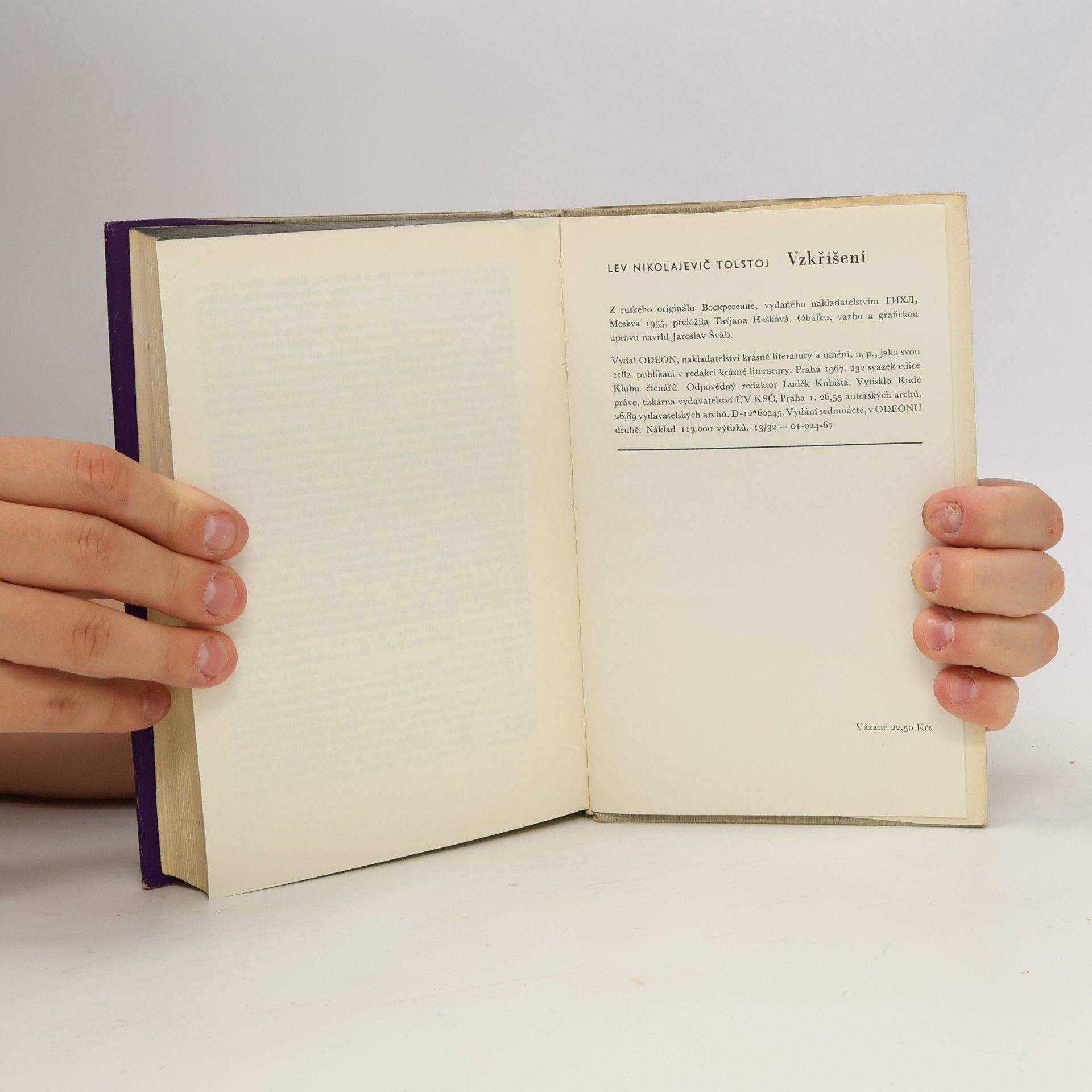 Lew Nikolajewitsch Tolstoi Vzkříšení