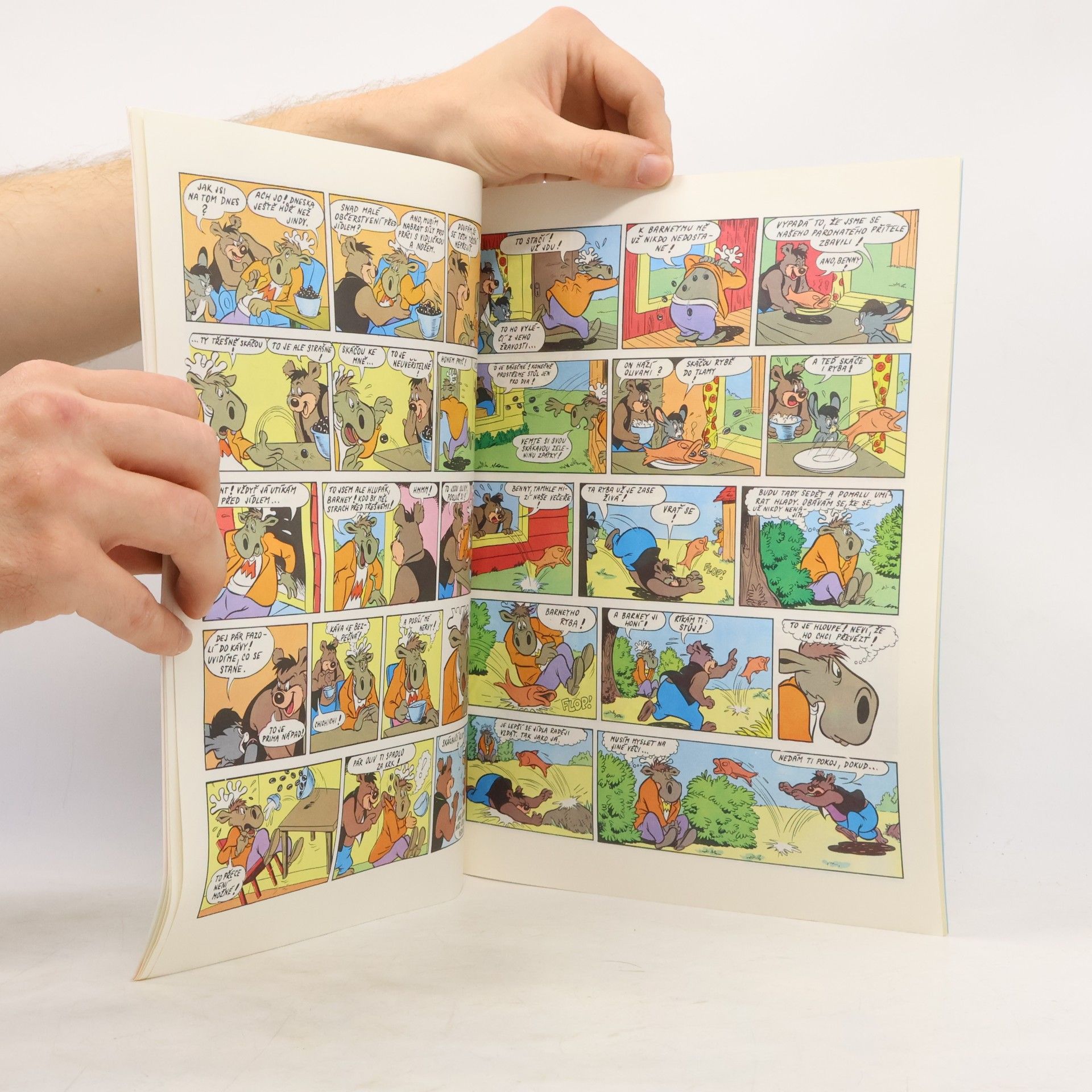 Collectif d'auteurs Super Tom a Jerry : ohňostroj hvězd televizních comicsů. Číslo 12