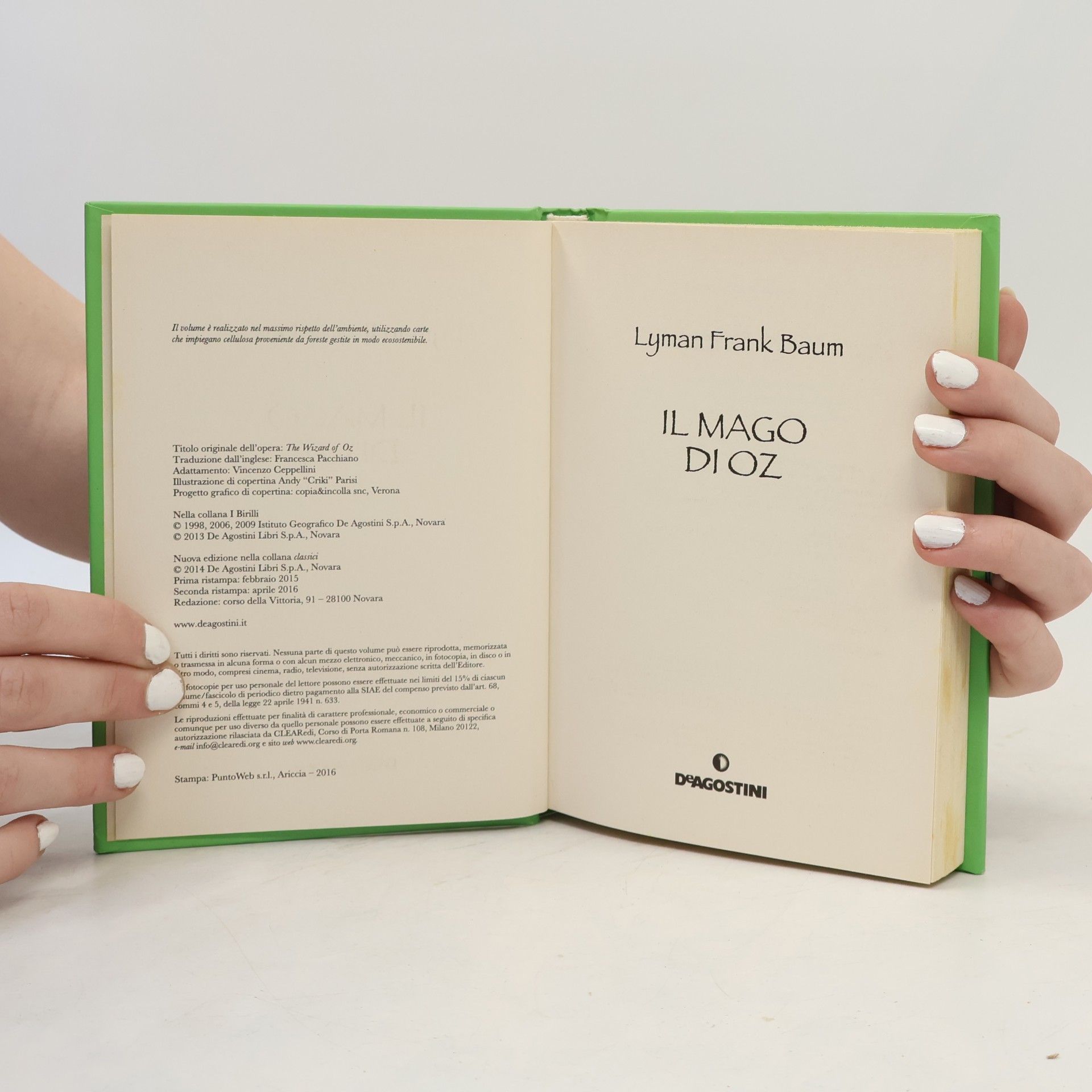 Lyman Frank Baum Il Mago di Oz