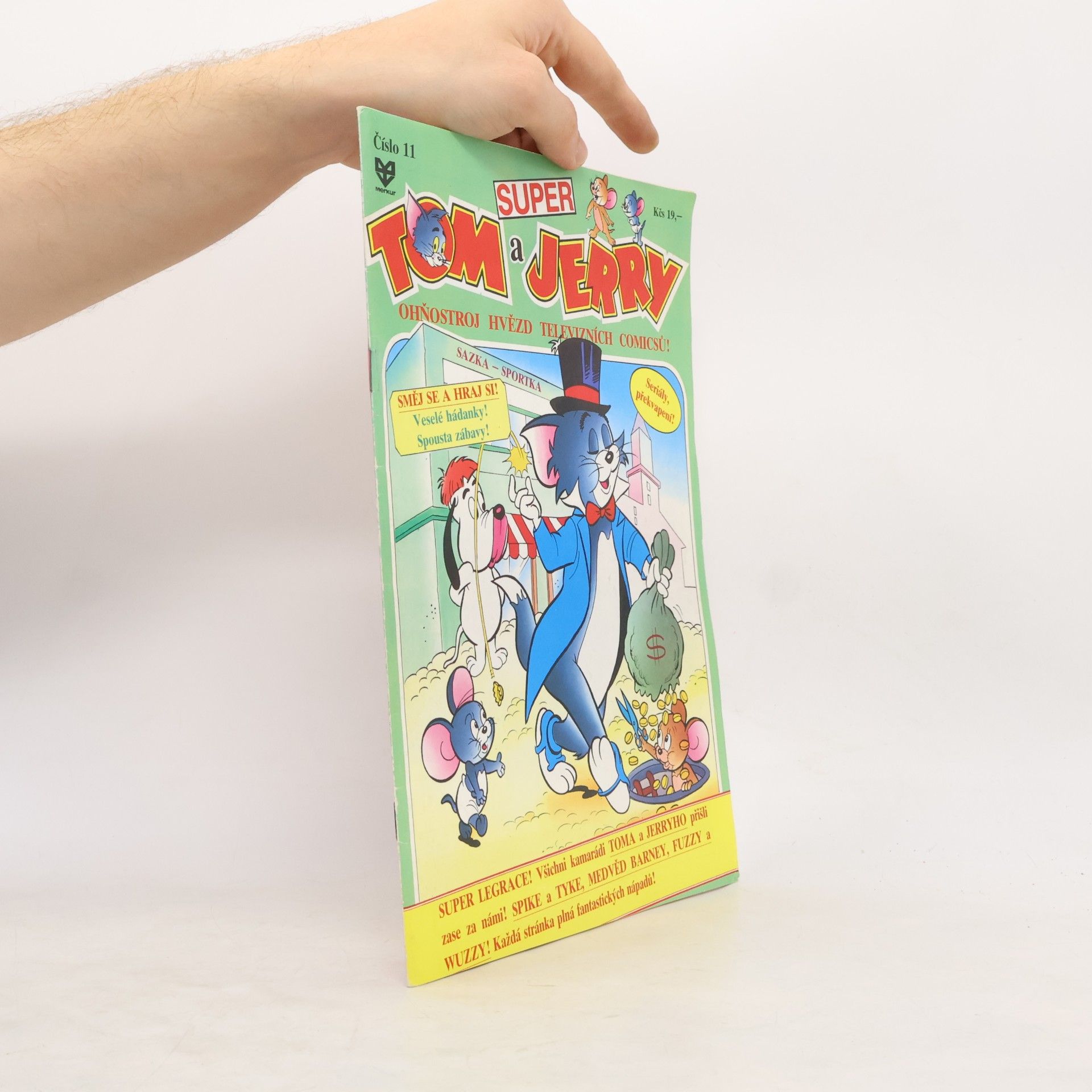 Kolektív autorov Super Tom a Jerry : ohňostroj hvězd televizních comicsů. Číslo 11