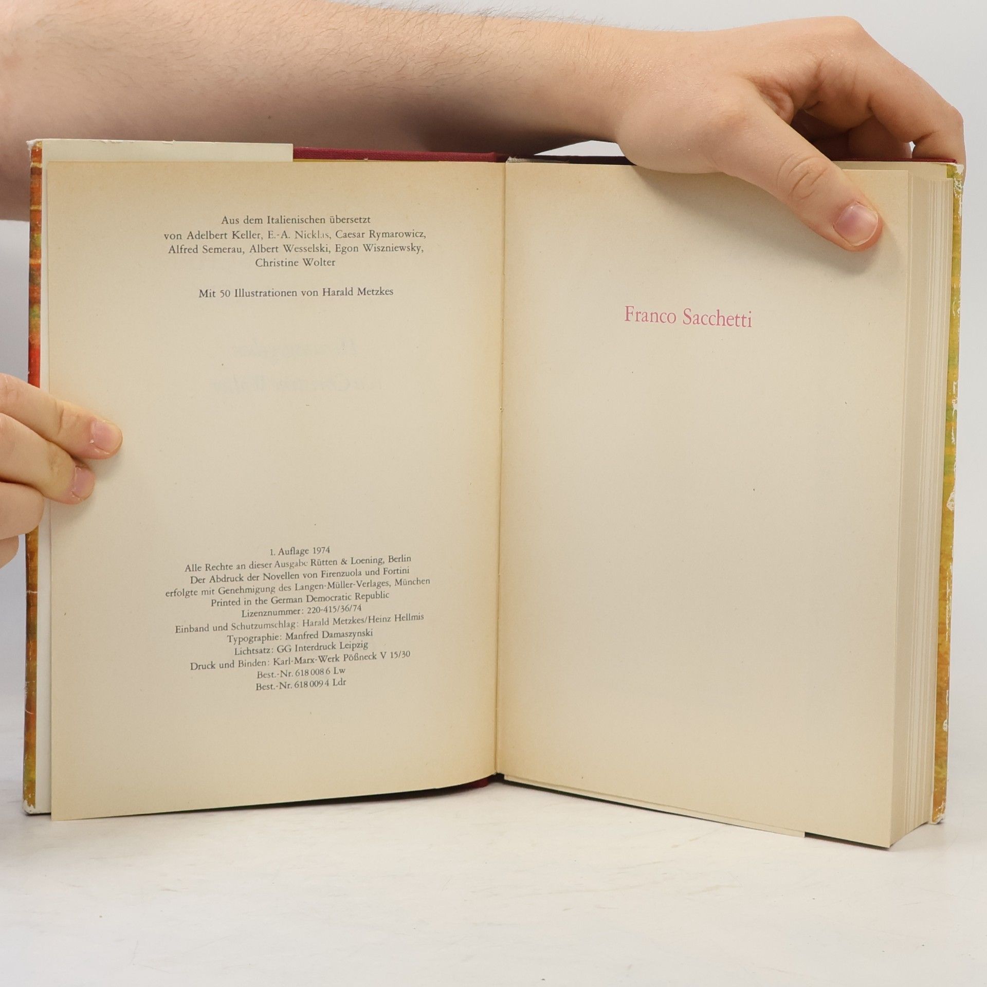 Autorenkollektiv 50 Novellen der italienischen Renaissance