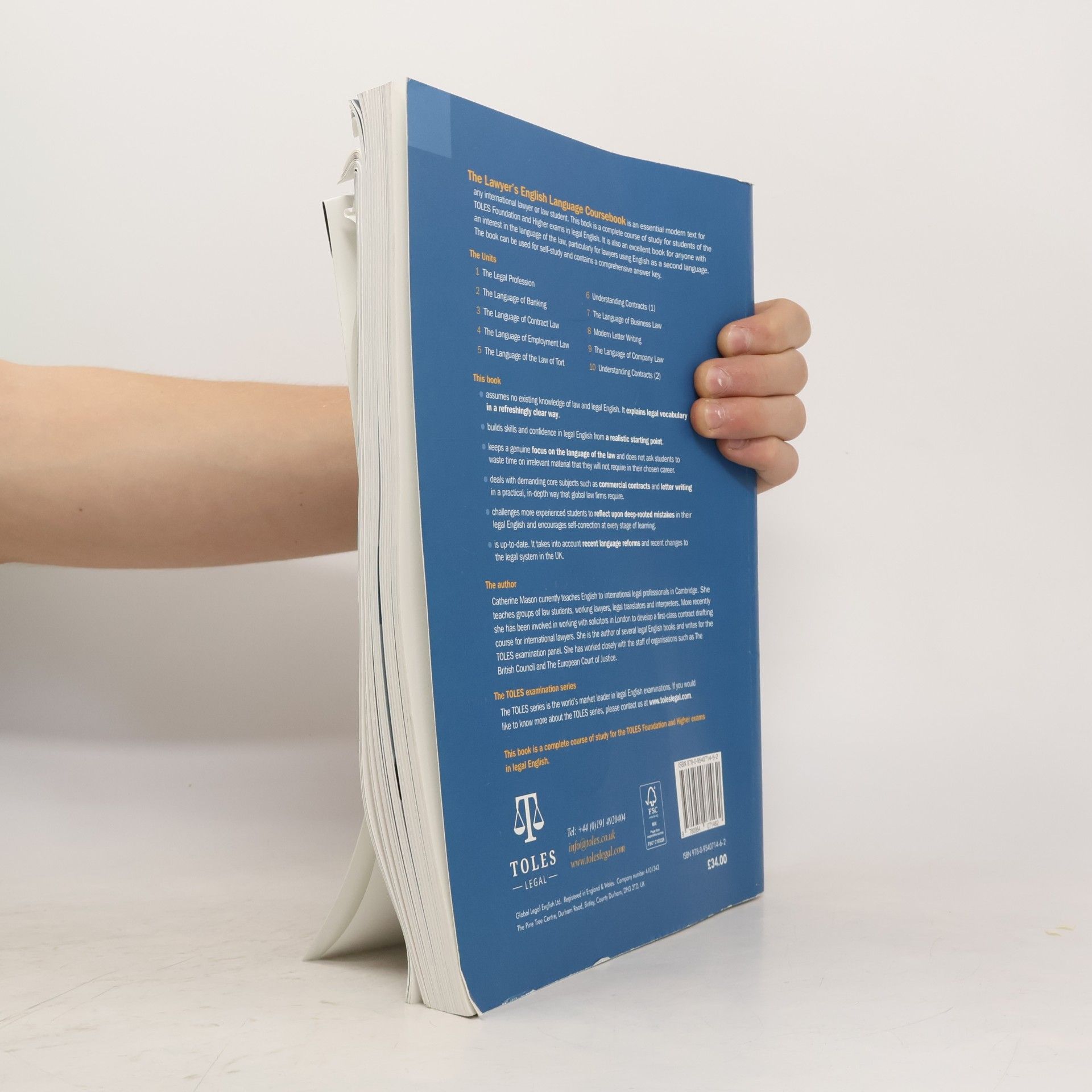 Catherine Mason The Lawyer's English Language Coursebook
