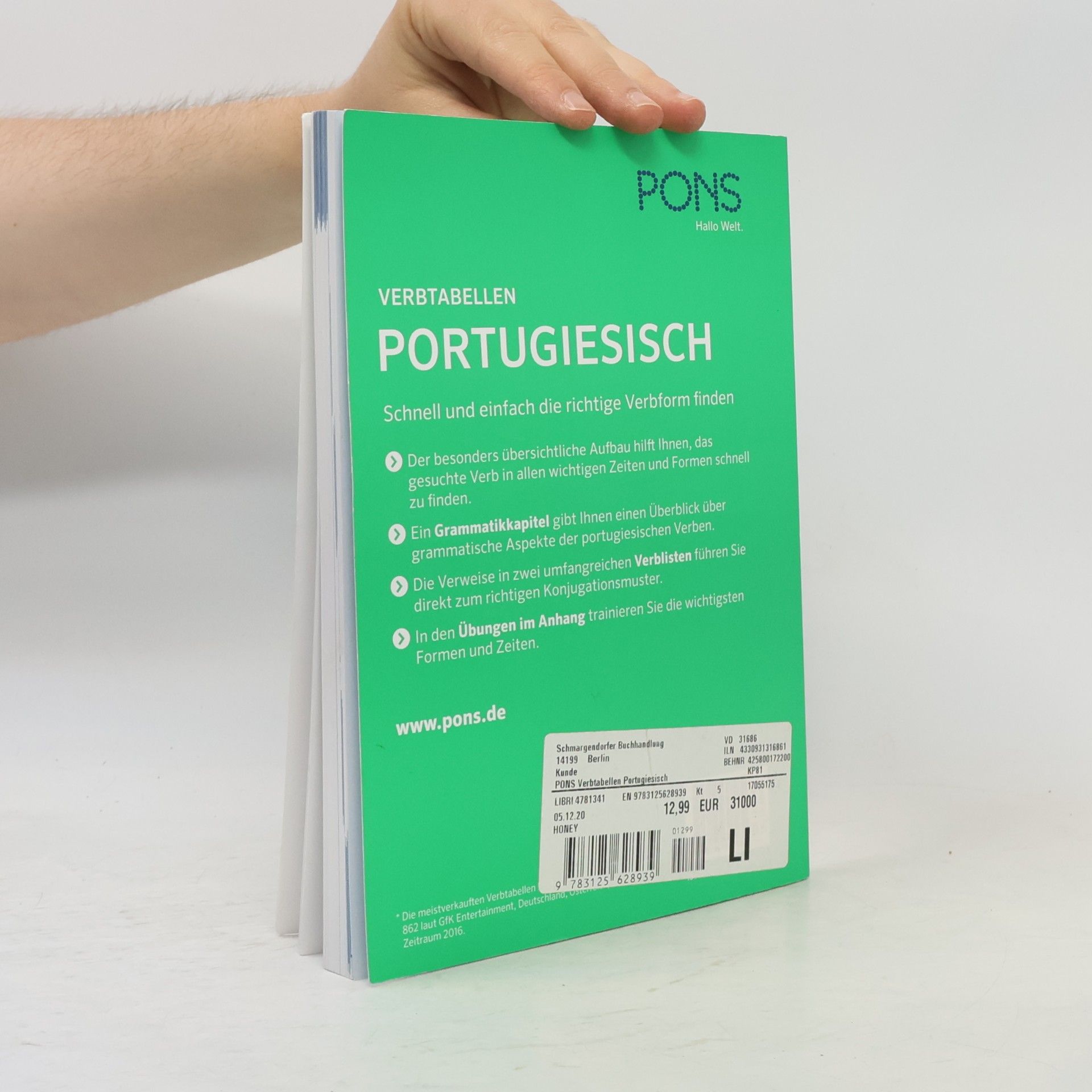 Roelien de Nood PONS Verbtabellen Portugiesisch