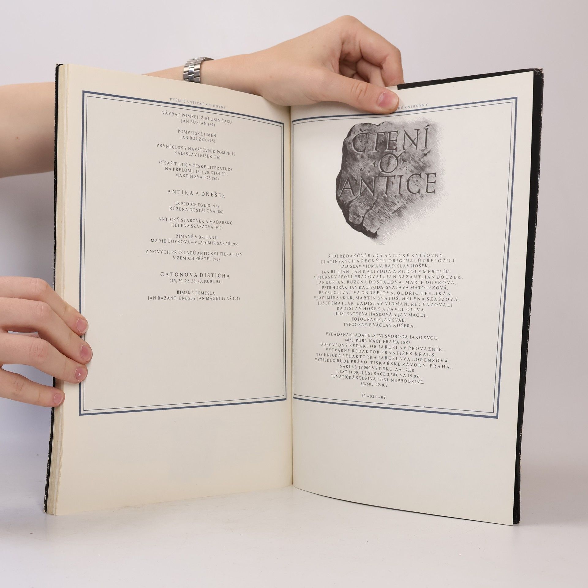Autorenkollektiv Čtení o Antice 1980-1981