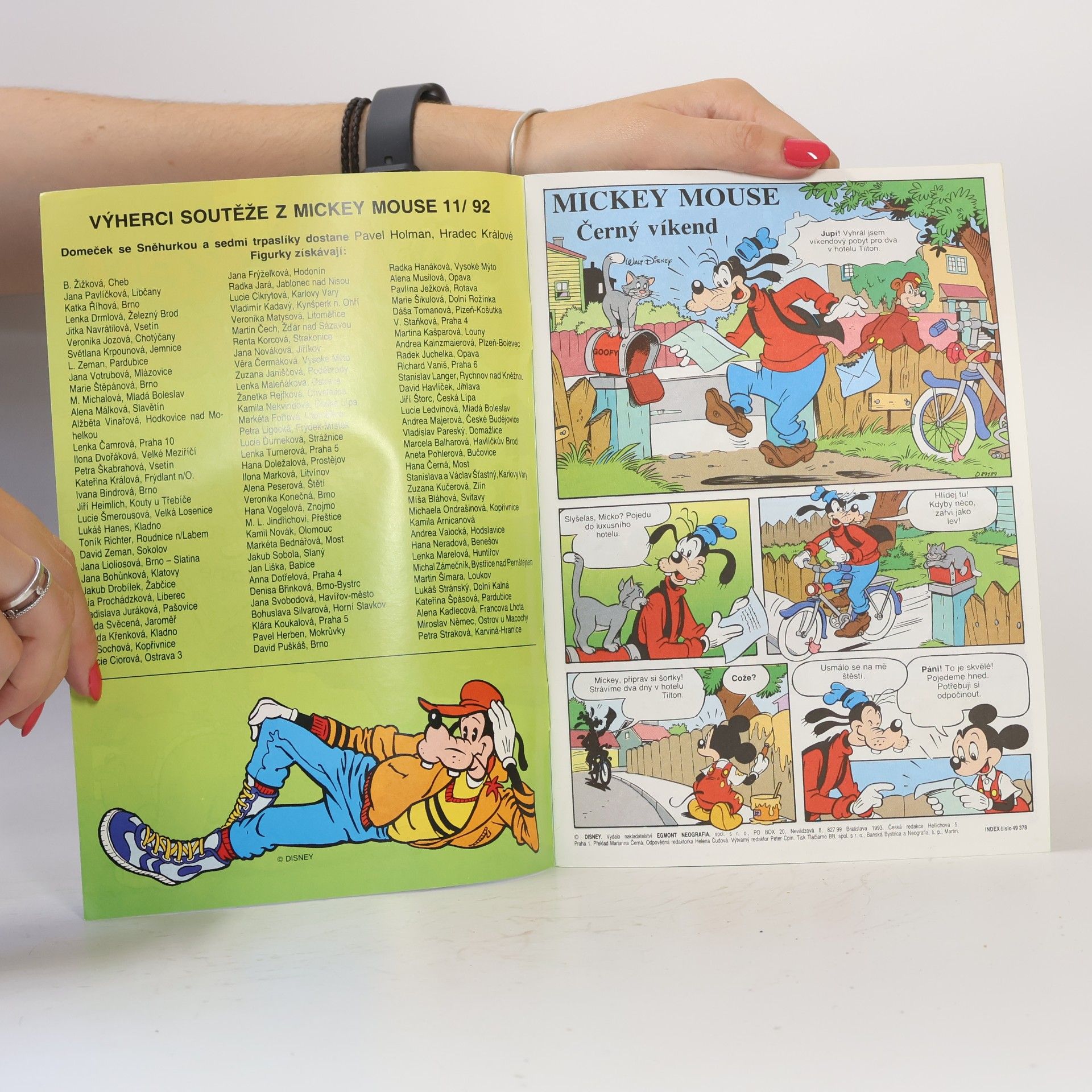 Kolektiv autorů Mickey Mouse 5/1993