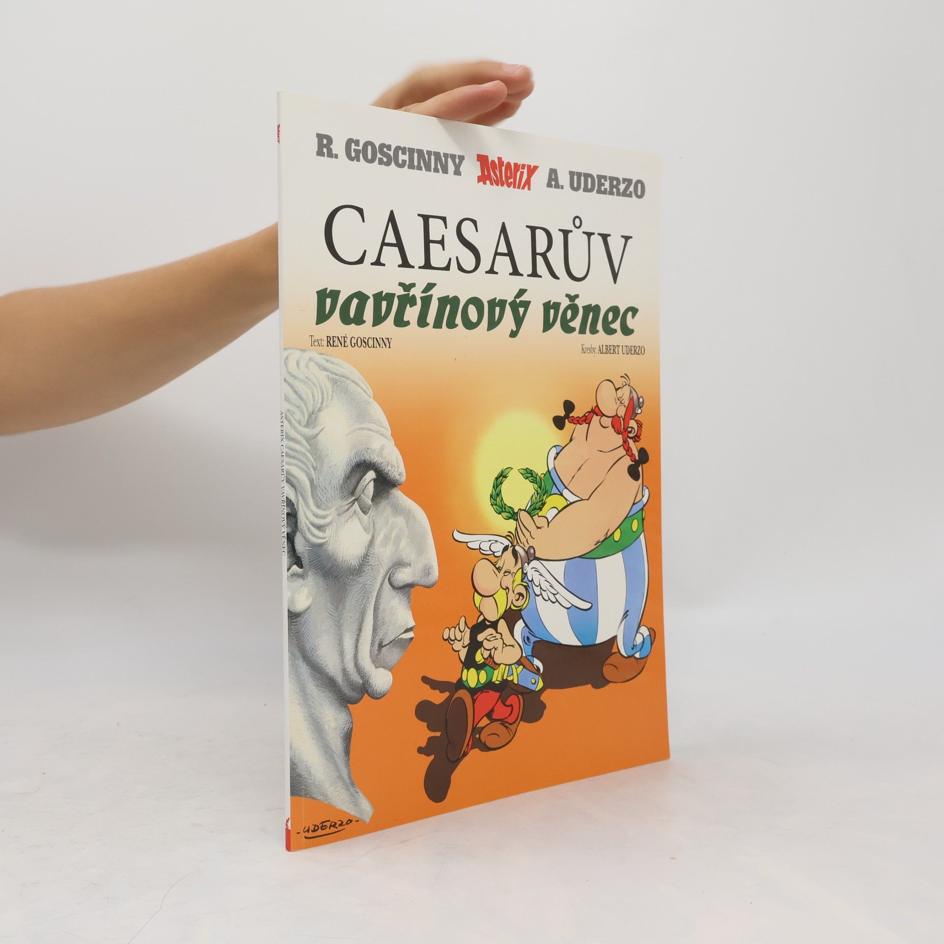 René Goscinny Asterix a Caesarův vavřínový věnec