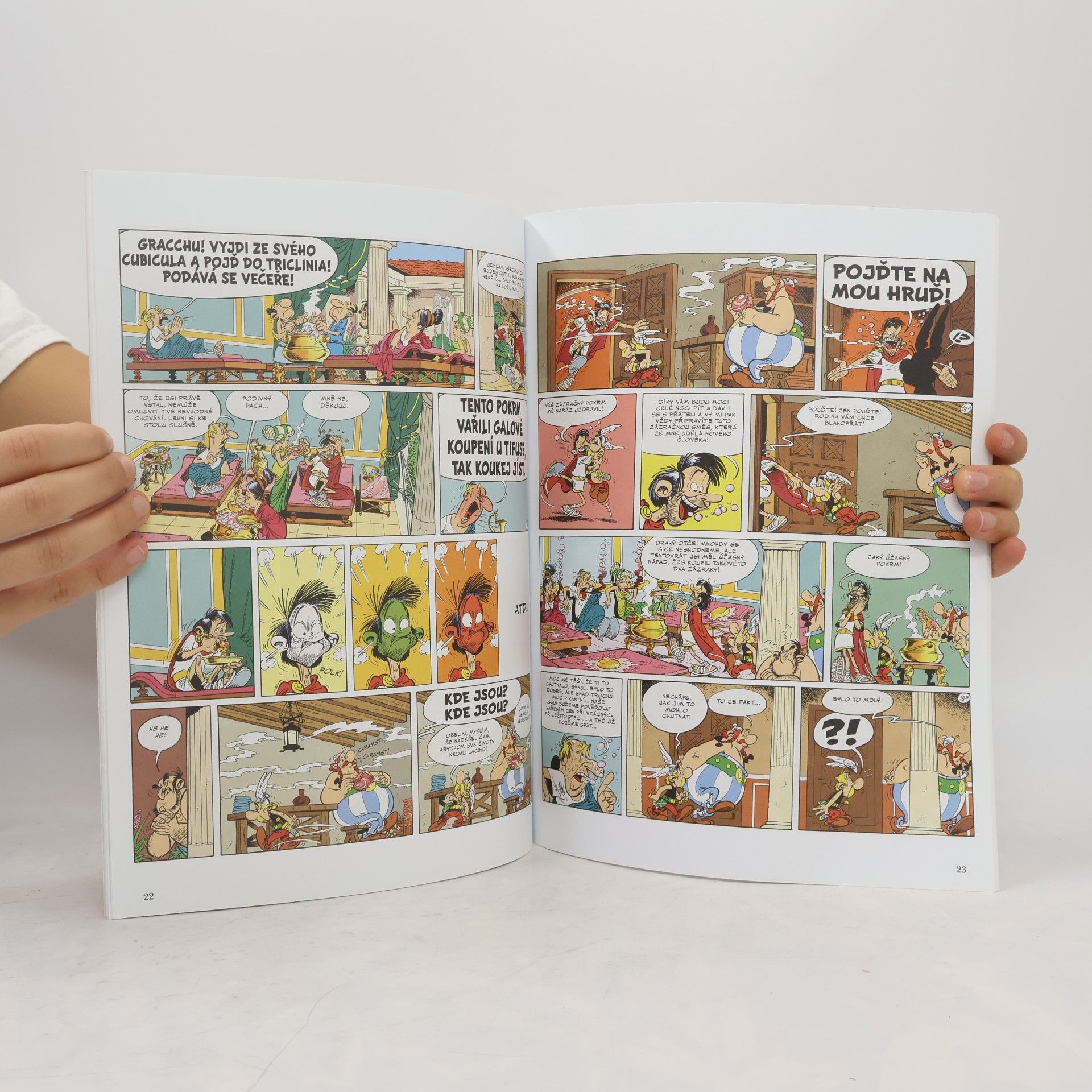 René Goscinny Asterix a Caesarův vavřínový věnec