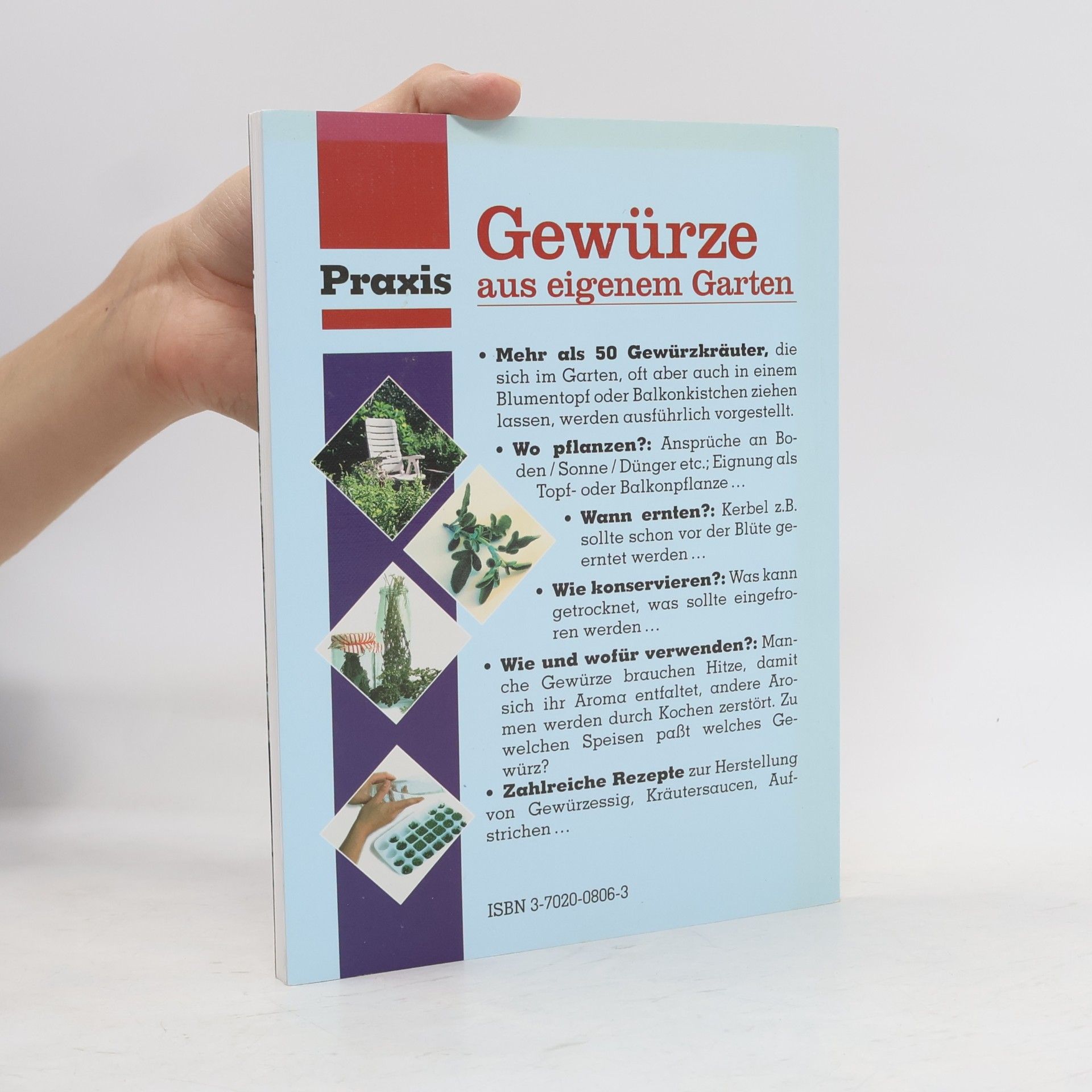 Manfred Neuhold Gewürze aus eigenem Garten