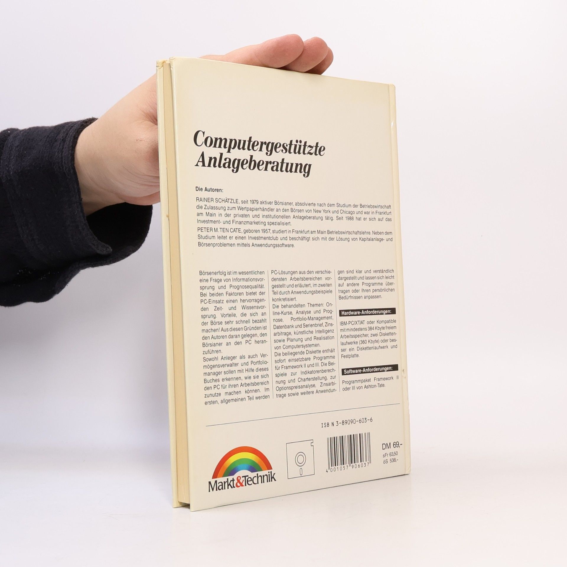 Rainer Schätzle Edition Börse Online: Computergestützte Anlageberatung