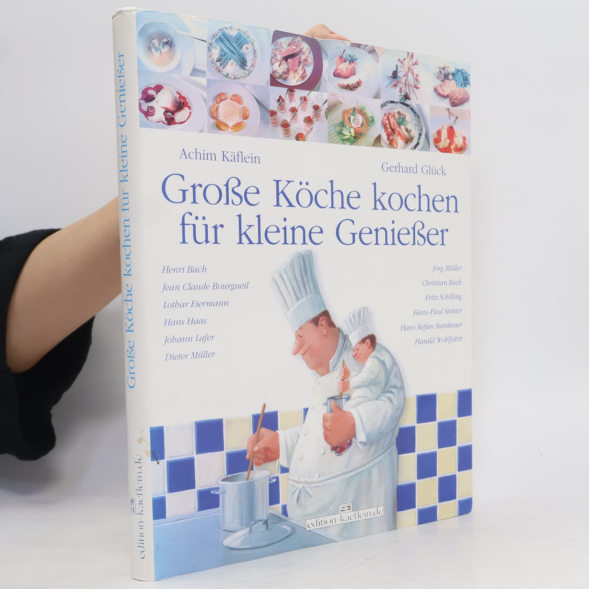 Große Köche kochen für kleine Genießer