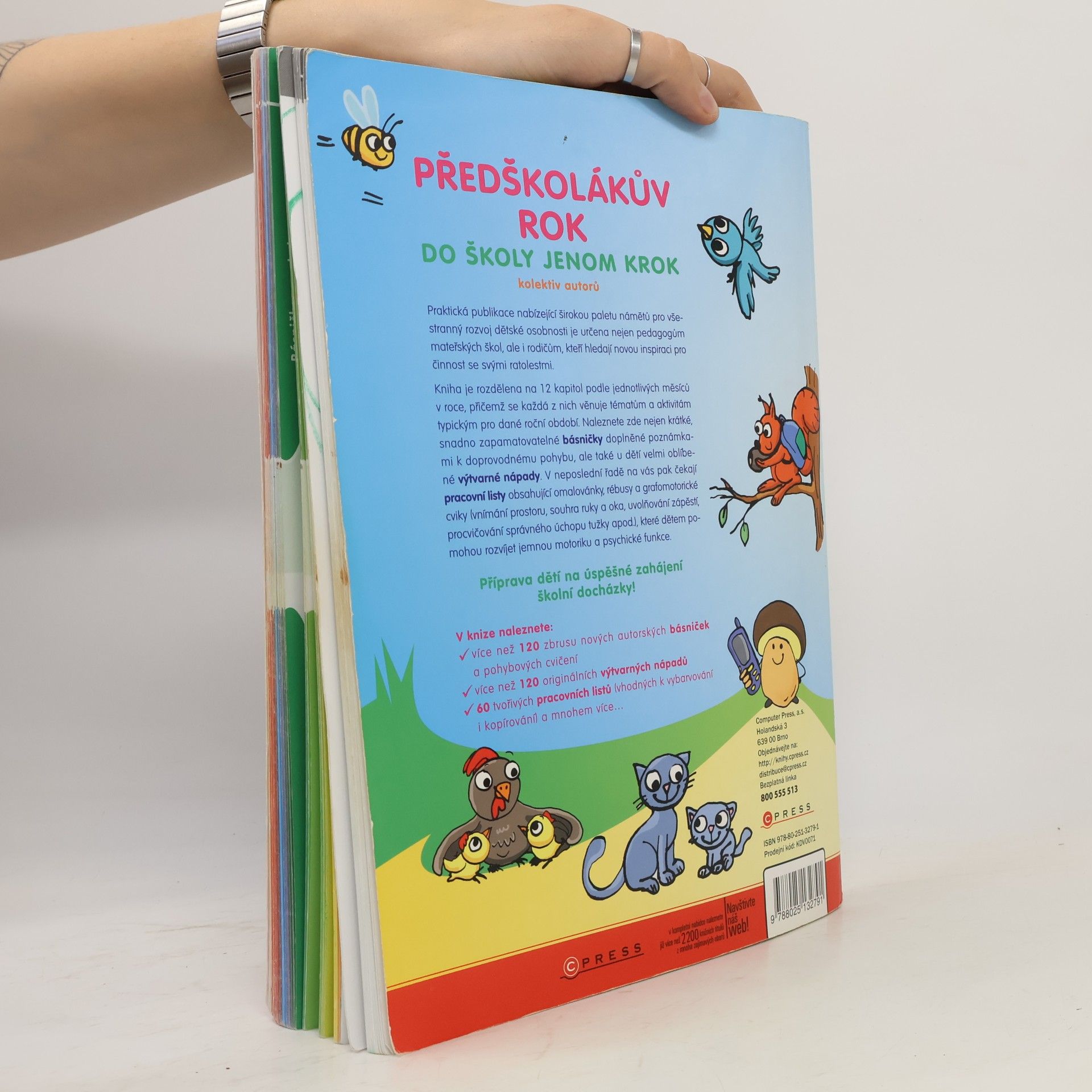 Collectif d'auteurs Předškolákův rok - do školy jenom krok