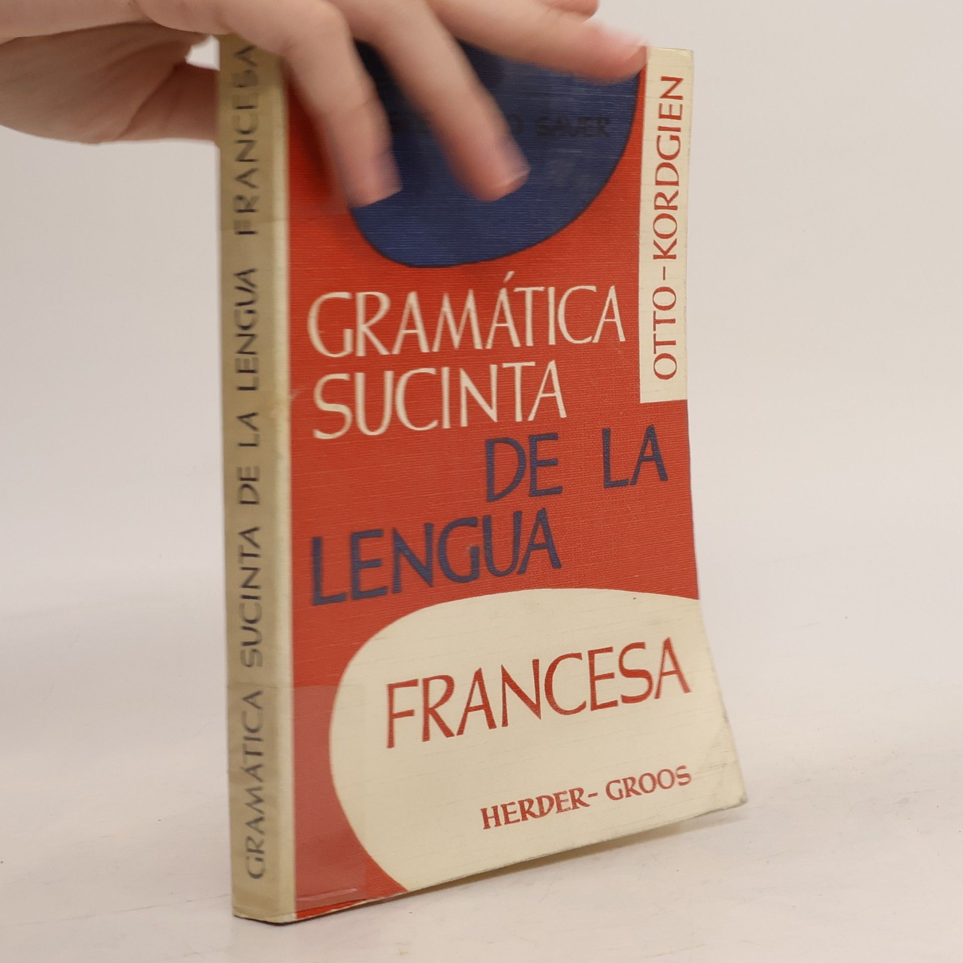 Otto-Kordgien Gramática sucinta de la lengua francesa