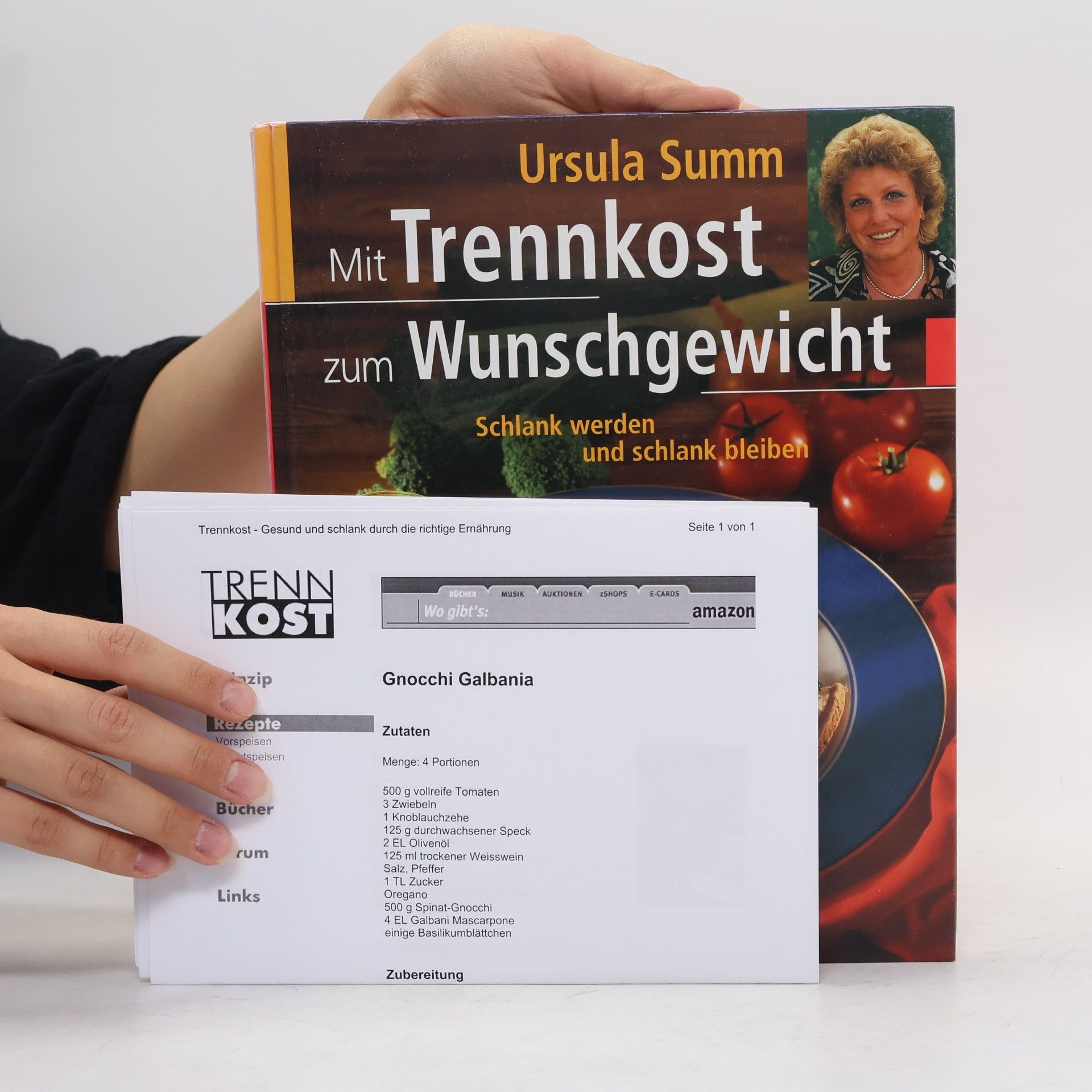 Ursula Summ Mit Trennkost zum Wunschgewicht