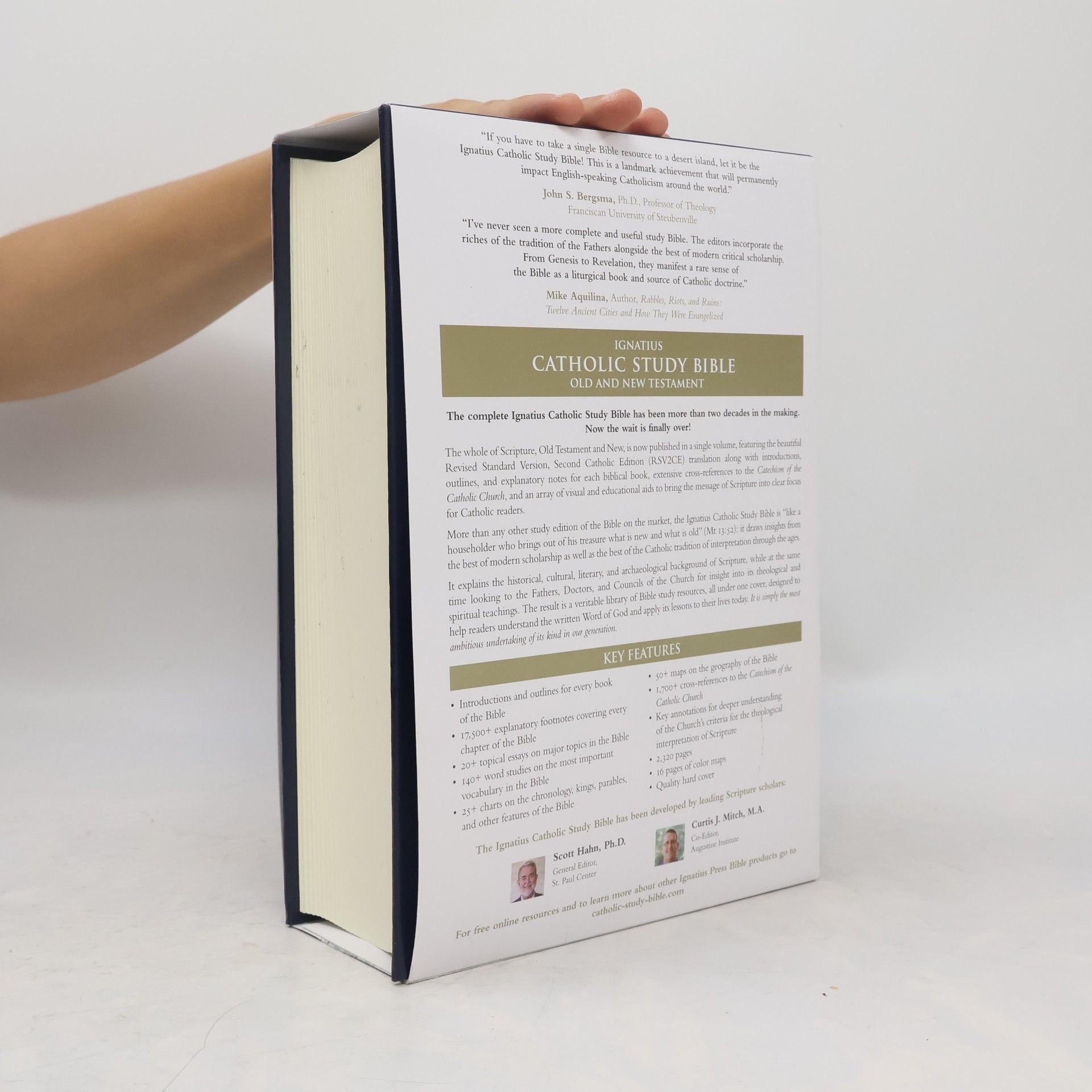 Curtis Mitch Ignatius Catholic Study Bible