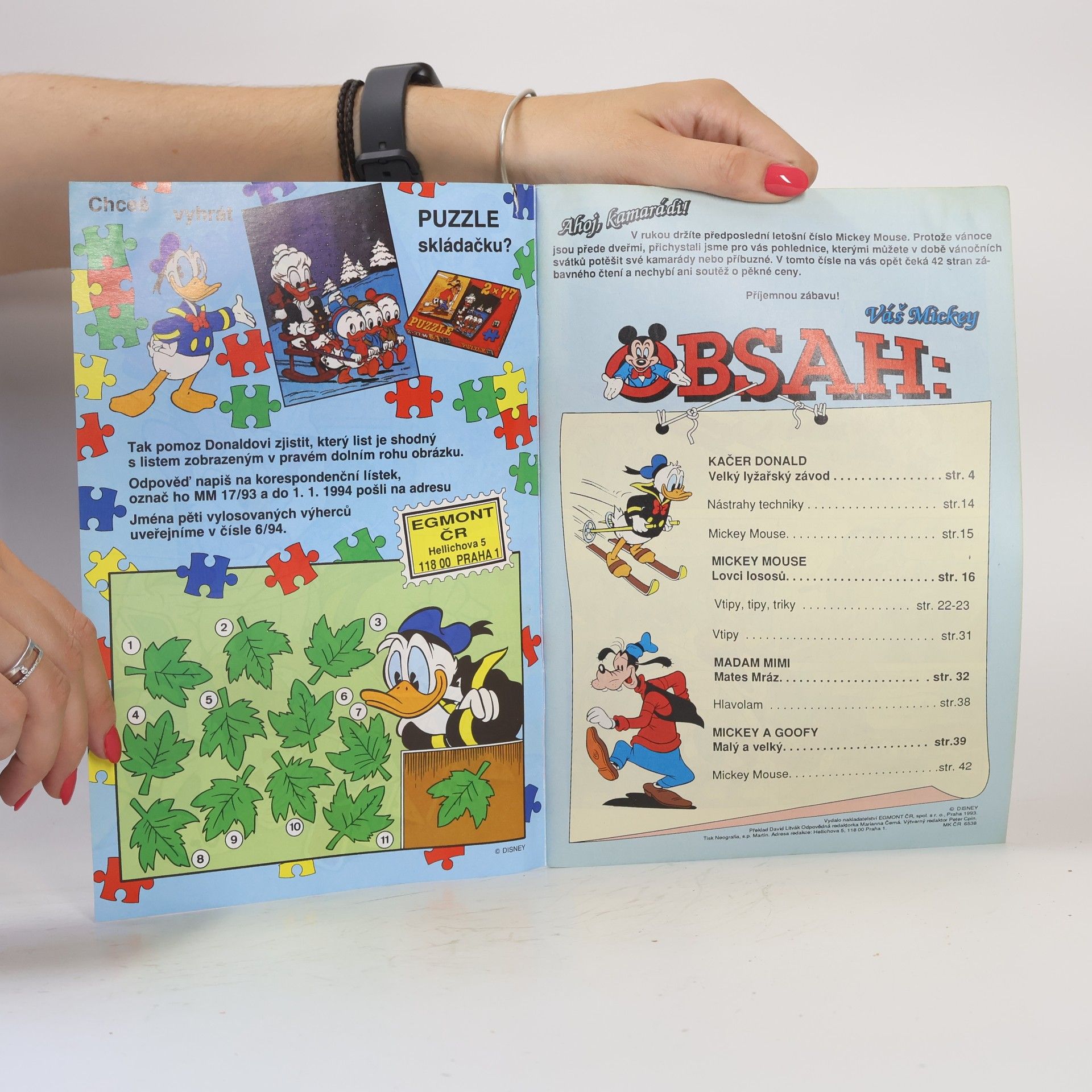 Kolektiv autorů Mickey Mouse 17/1993