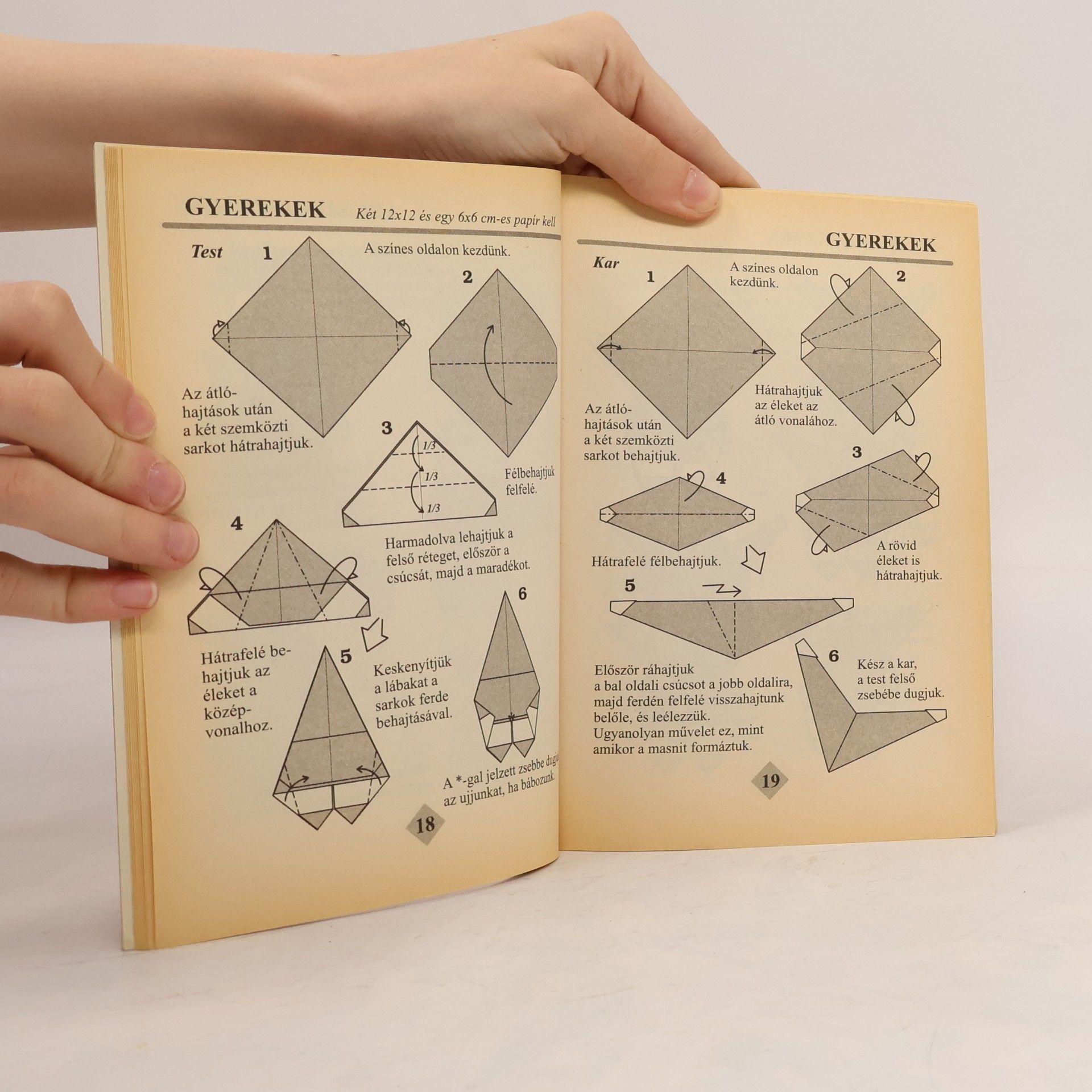 Zsuzsanna Kricskovics Origami bábszínház