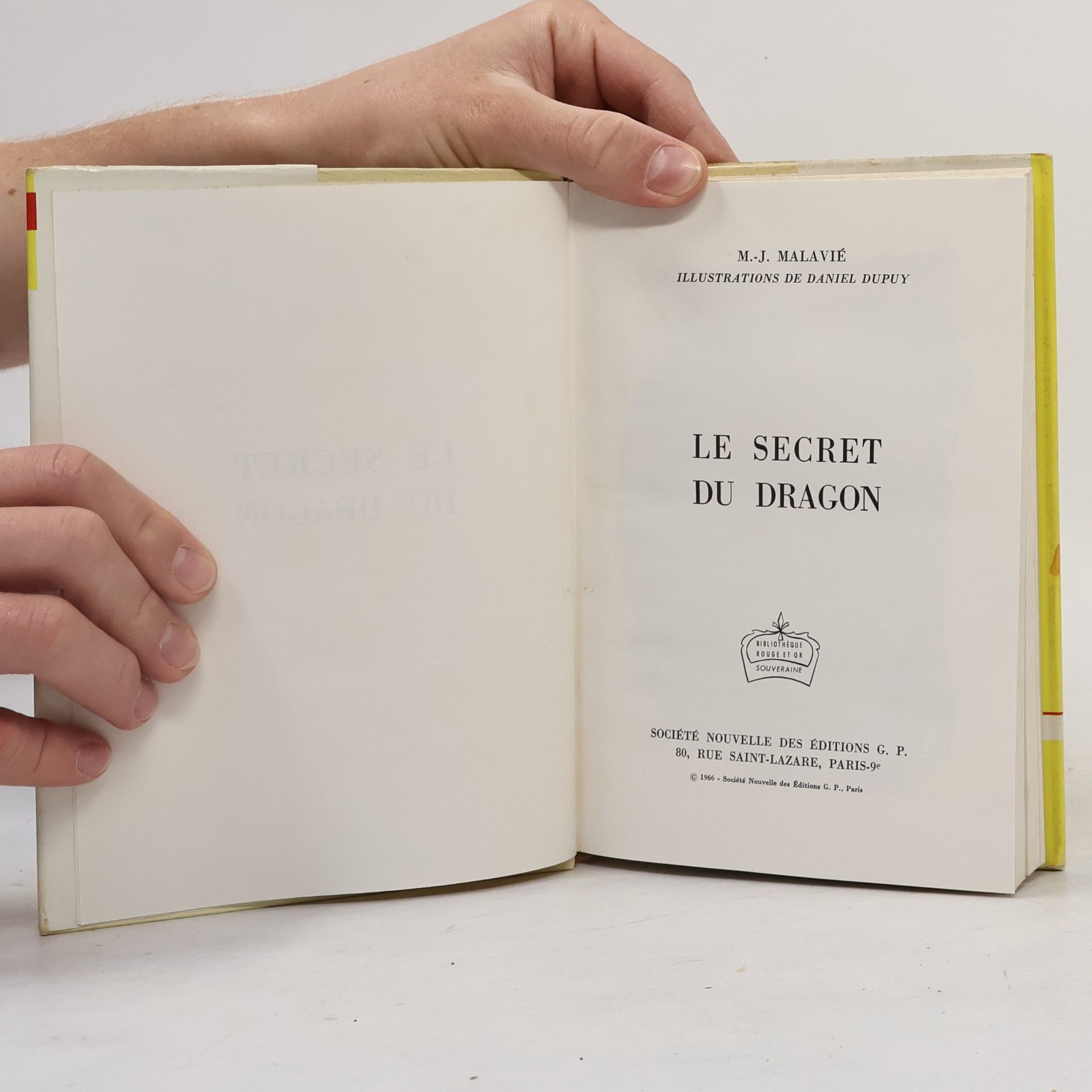 Michèle Malavieille Le Secret du Dragon