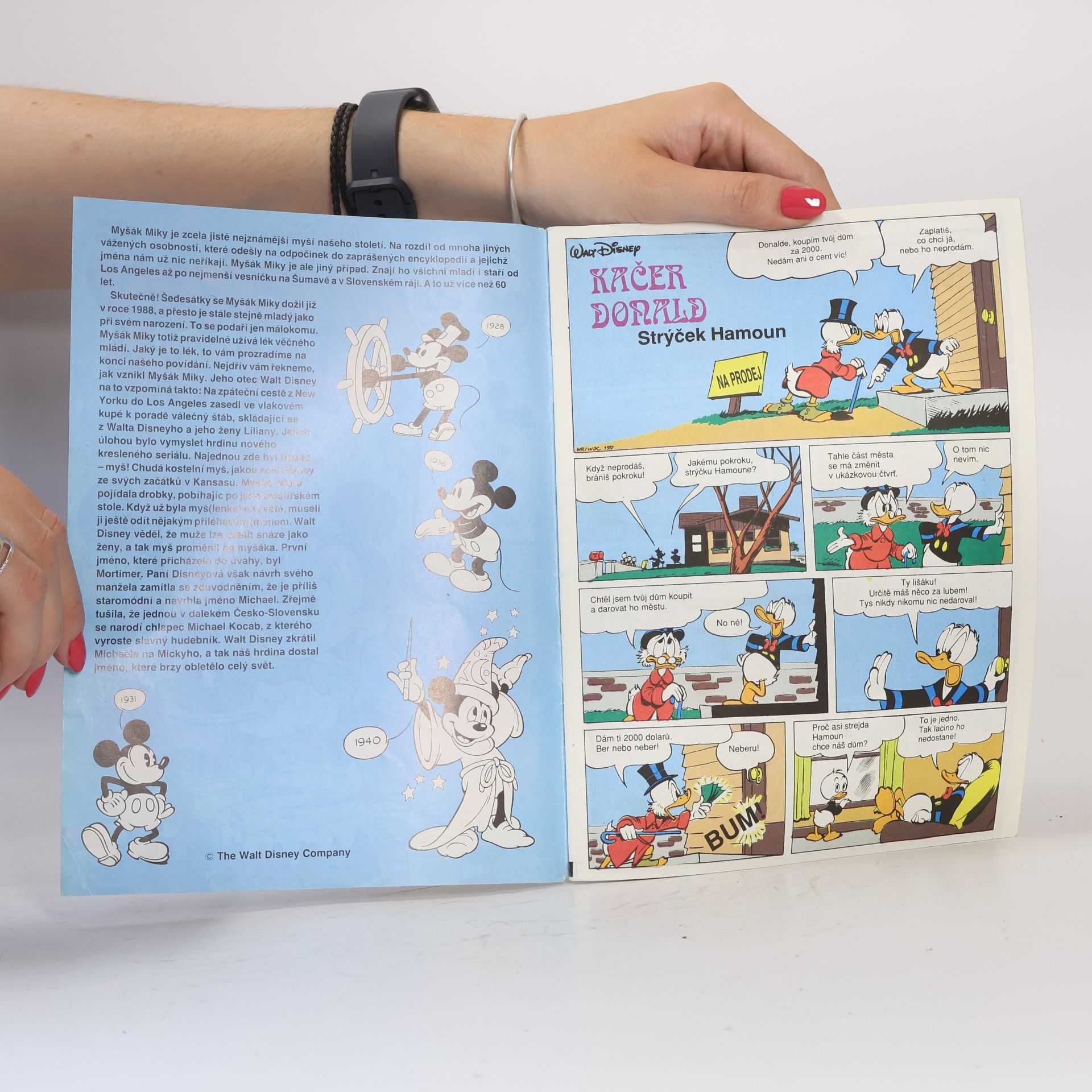 Kolektiv autorů Mickey Mouse 1/1990