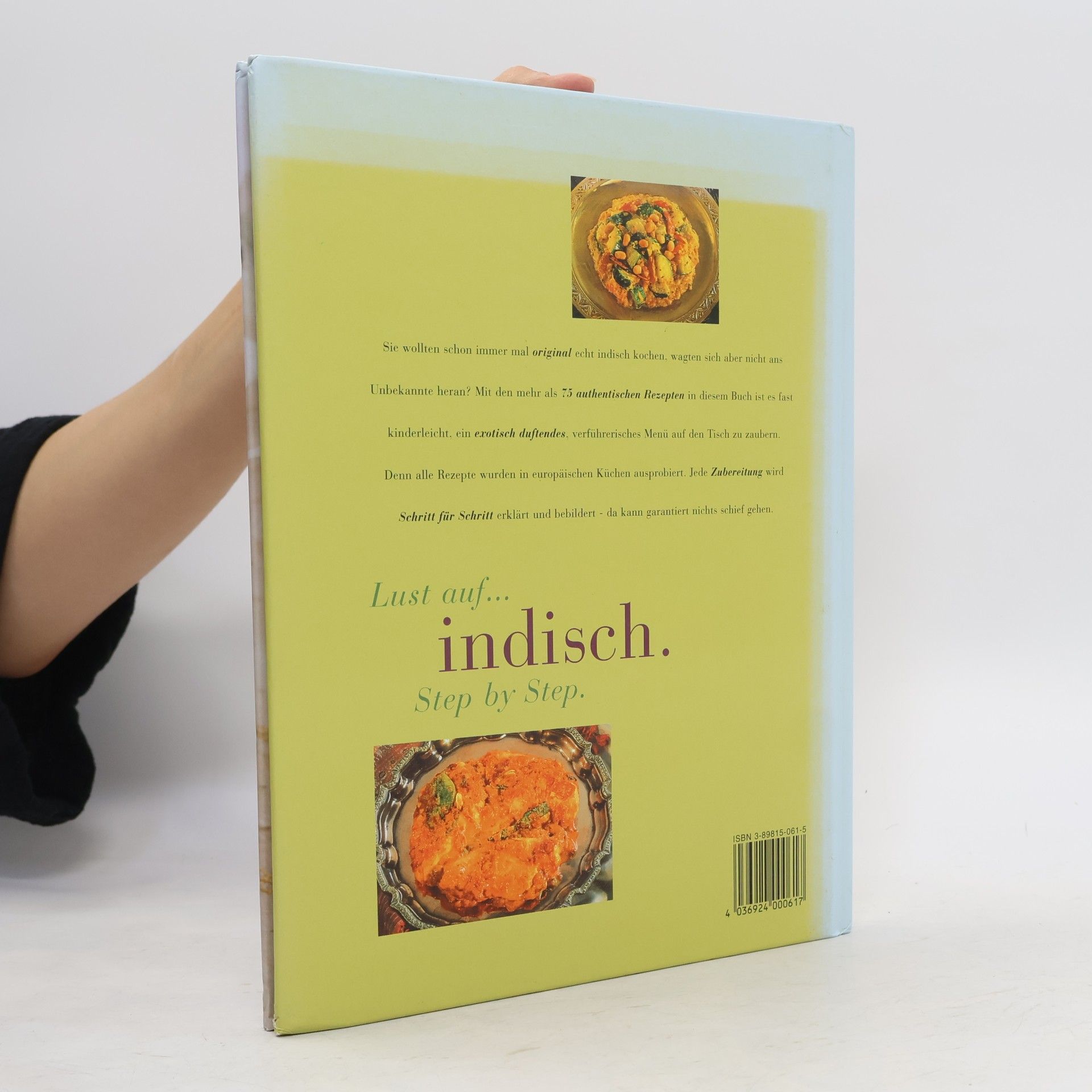 Rafi Fernandez Lust auf indisch. Step by Step.