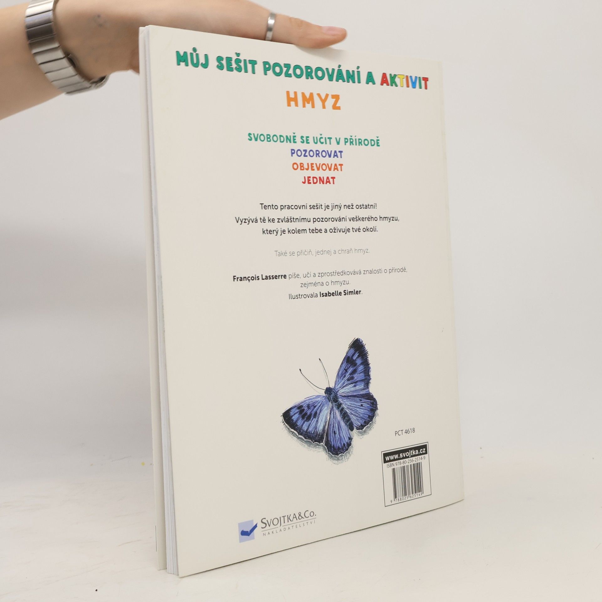 Francois Lasserre Můj sešit pozorování a aktivit - Hmyz