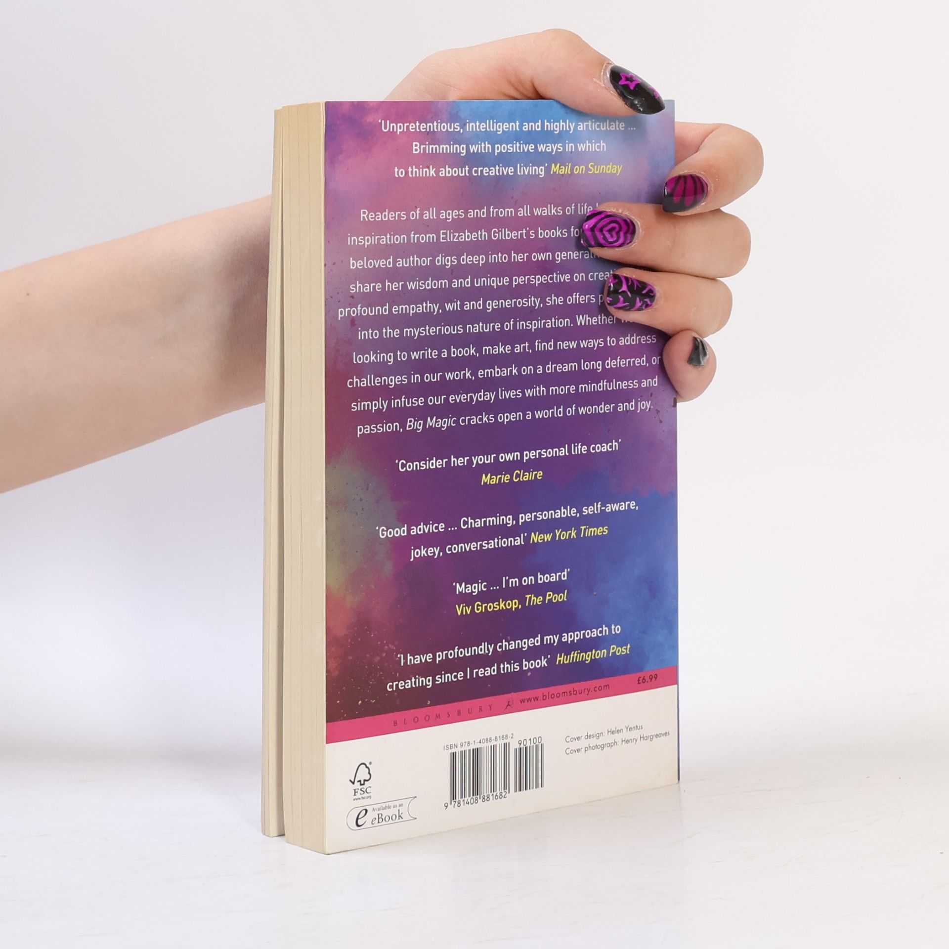 Elizabeth Gilbert Big magic : creative living beyond fear
