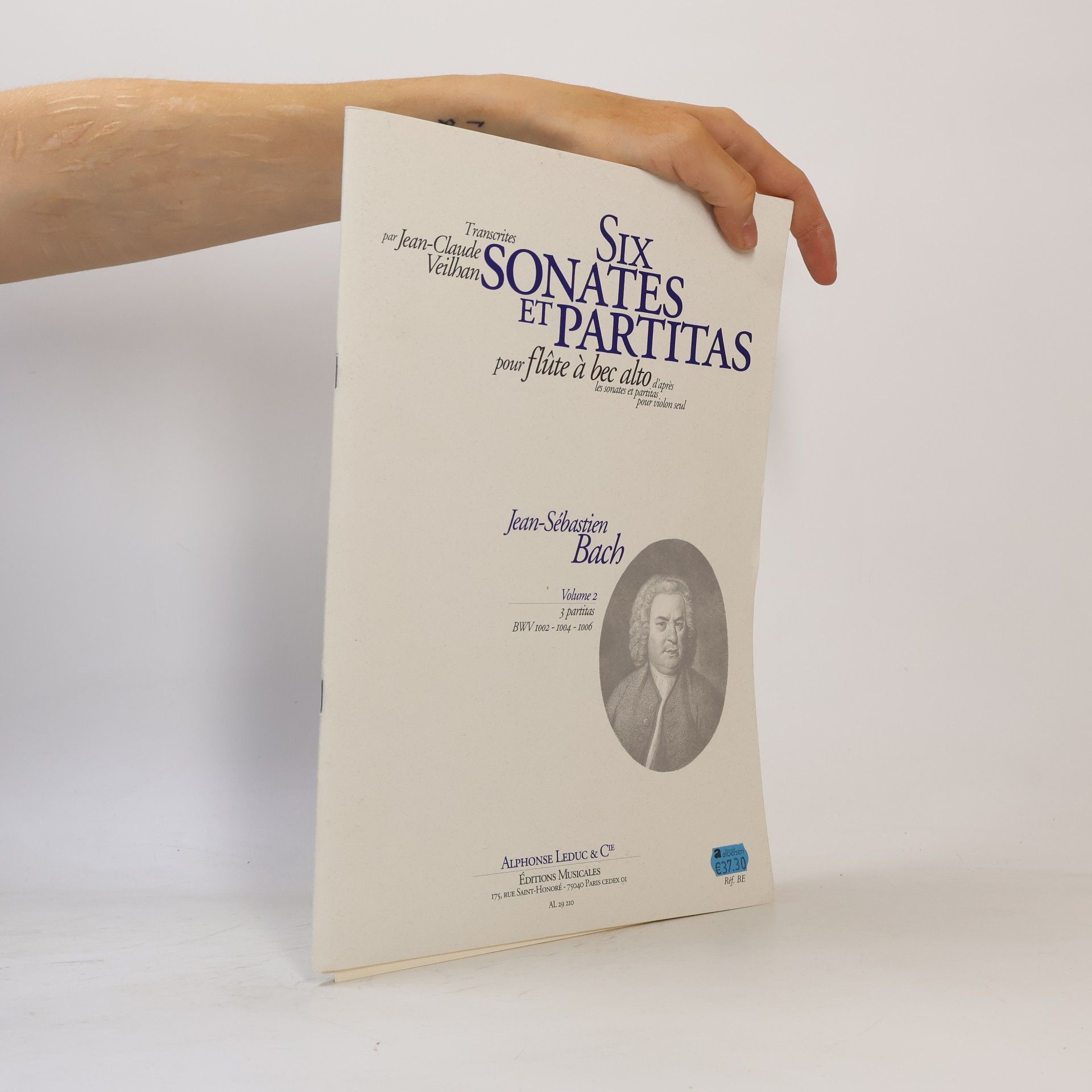 Jean-Claude Veilhan Six Sonates et Partitas 2