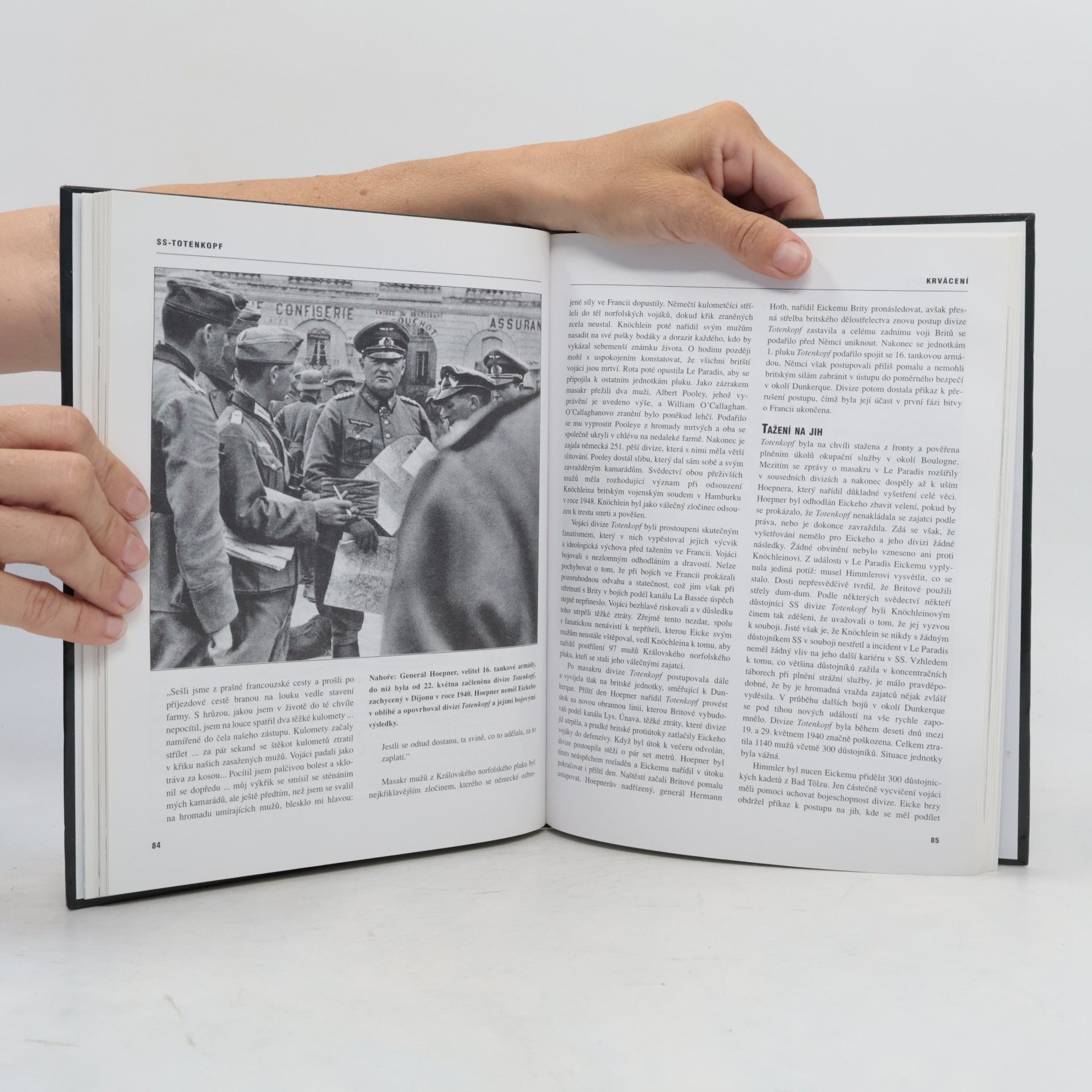 Chris Mann SS-Totenkopf: Historie divize s umrlčí lebkou ve znaku 1939-45