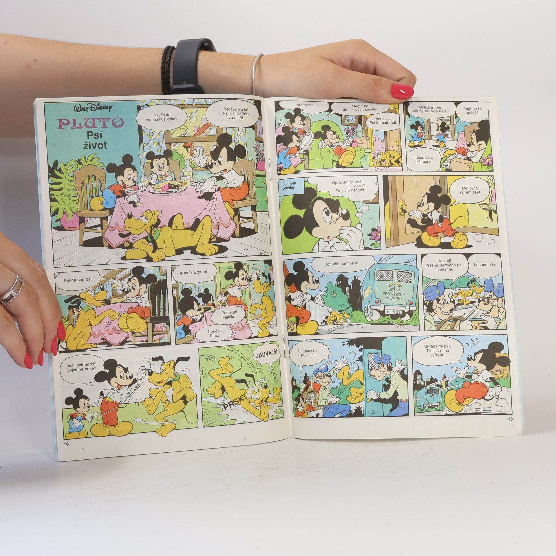 Kolektiv autorů Mickey Mouse 4/1991