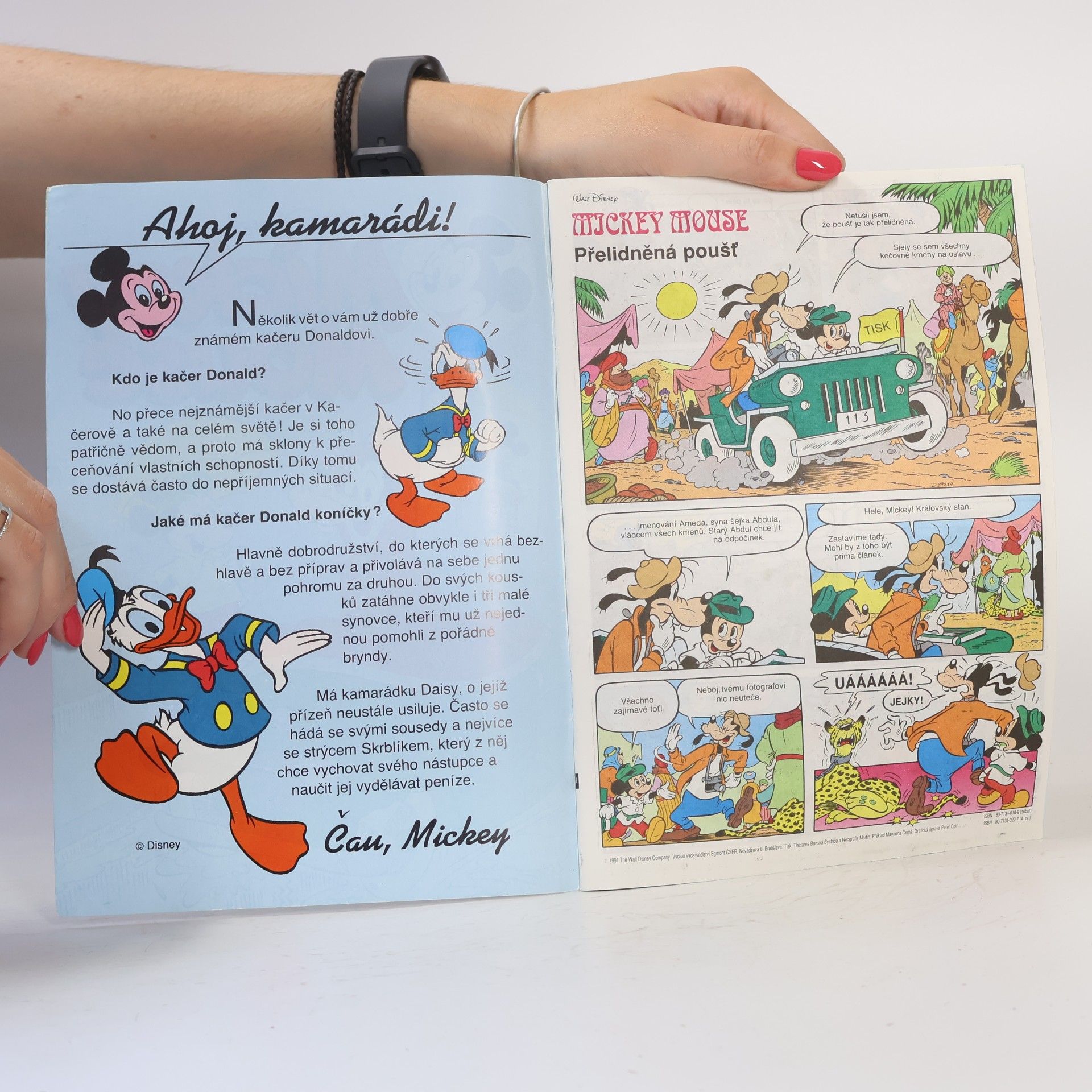 Kolektiv autorů Mickey Mouse 4/1991