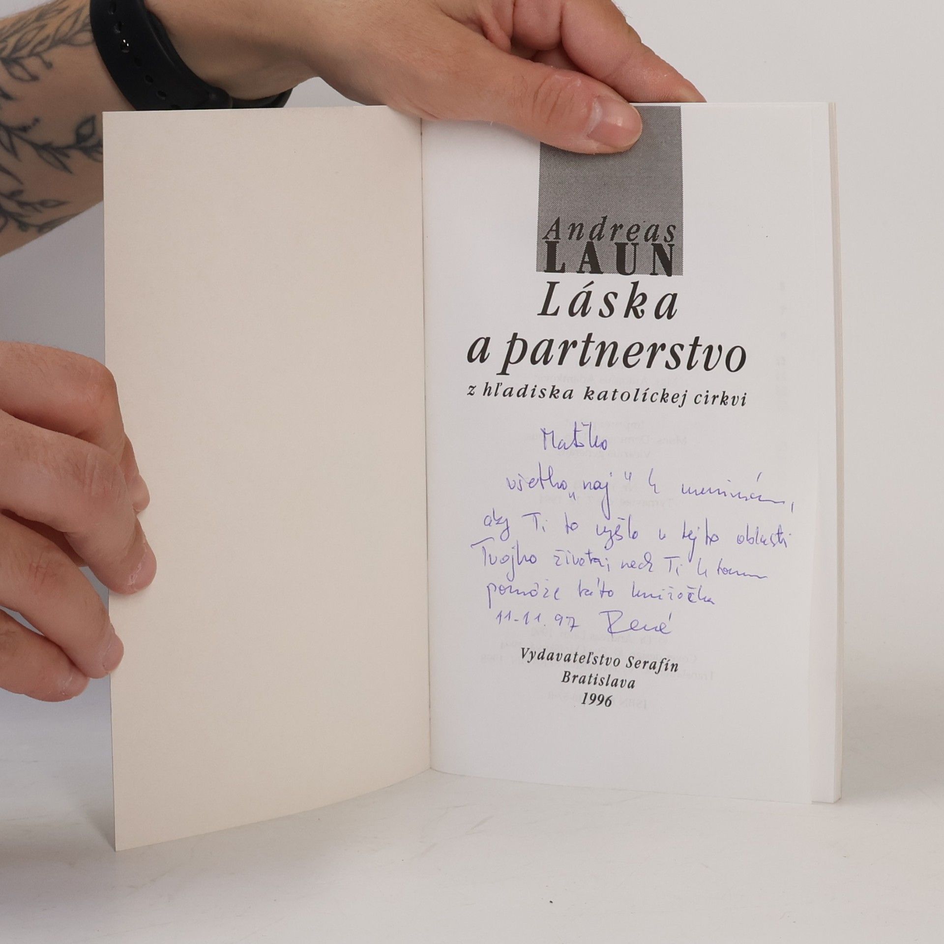 Andreas Laun Láska a partnerstvo z hľadiska katolíckej cirkvi