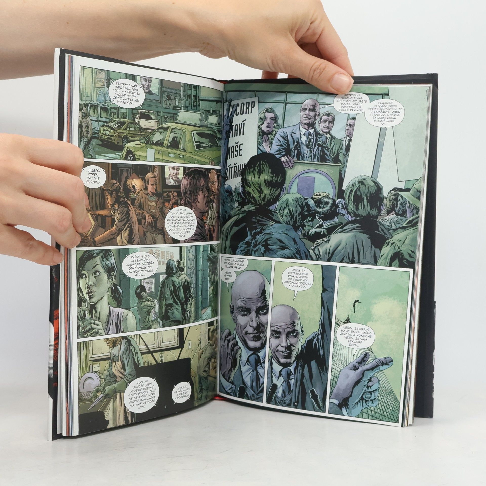 Brian Azzarello Lex Luthor. Muž z oceli