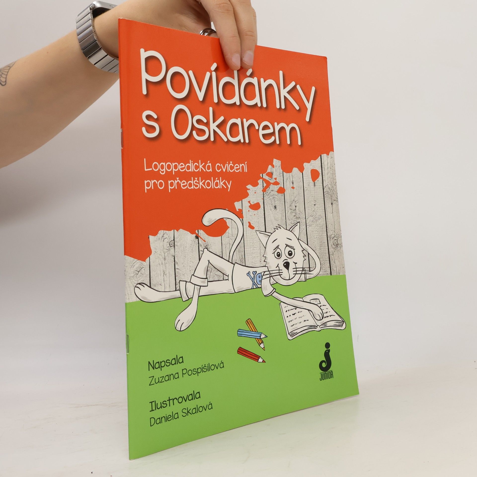 Zuzana Pospíšilová Povídánky s Oskarem: Logopedická cvičení pro předškoláky