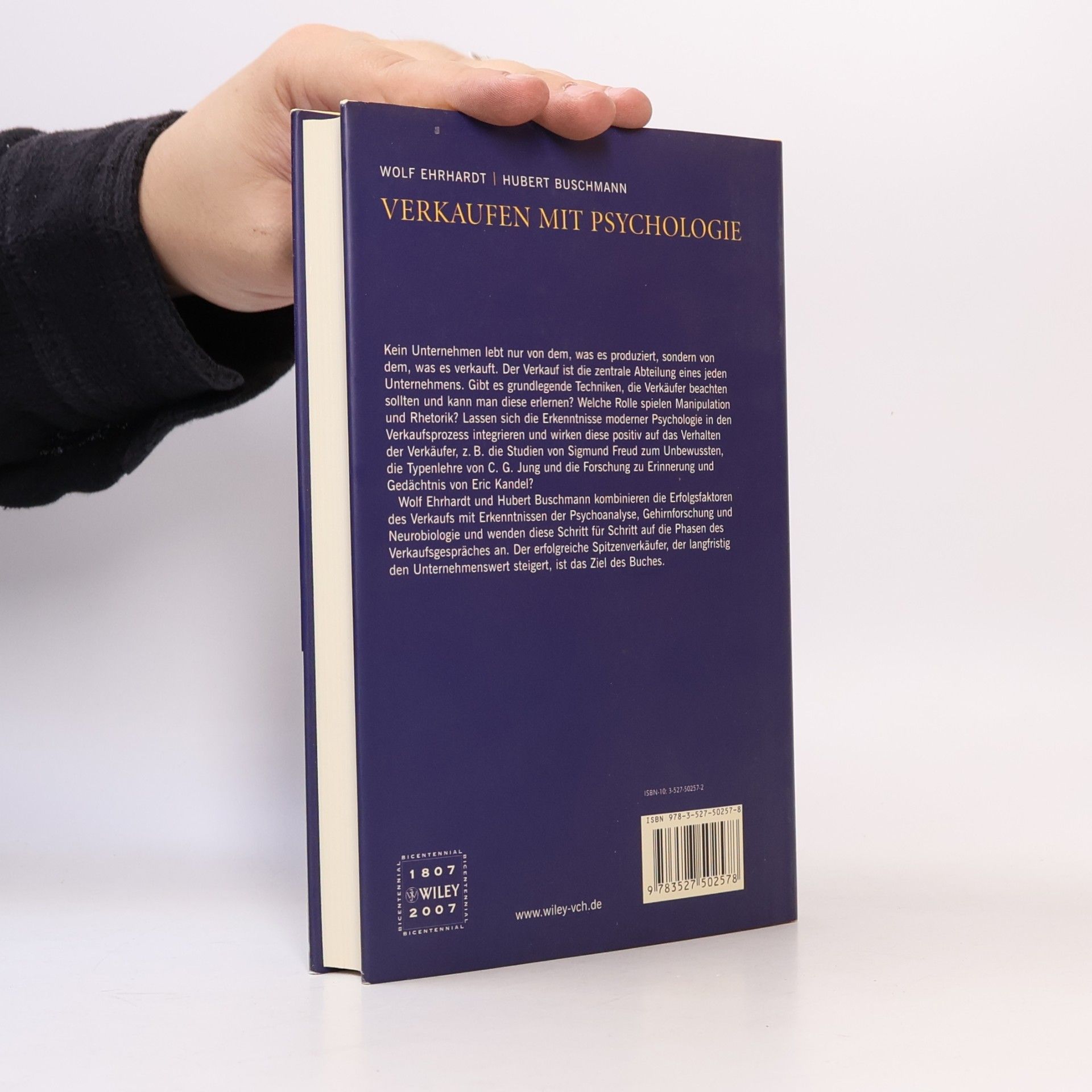 Wolf Ehrhardt Verkaufen mit Psychologie