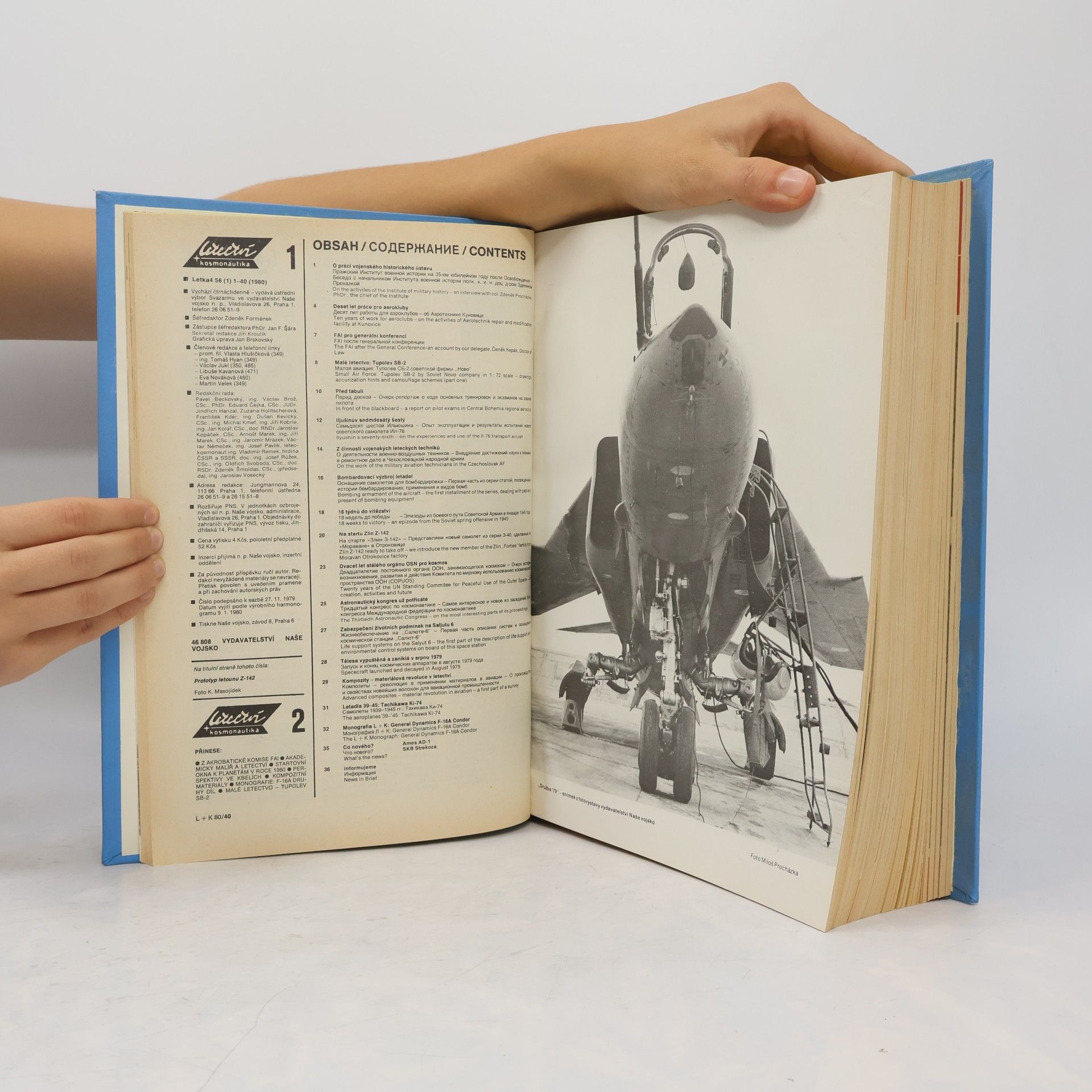 Collectif d'auteurs Letectví a kosmonautika 1980