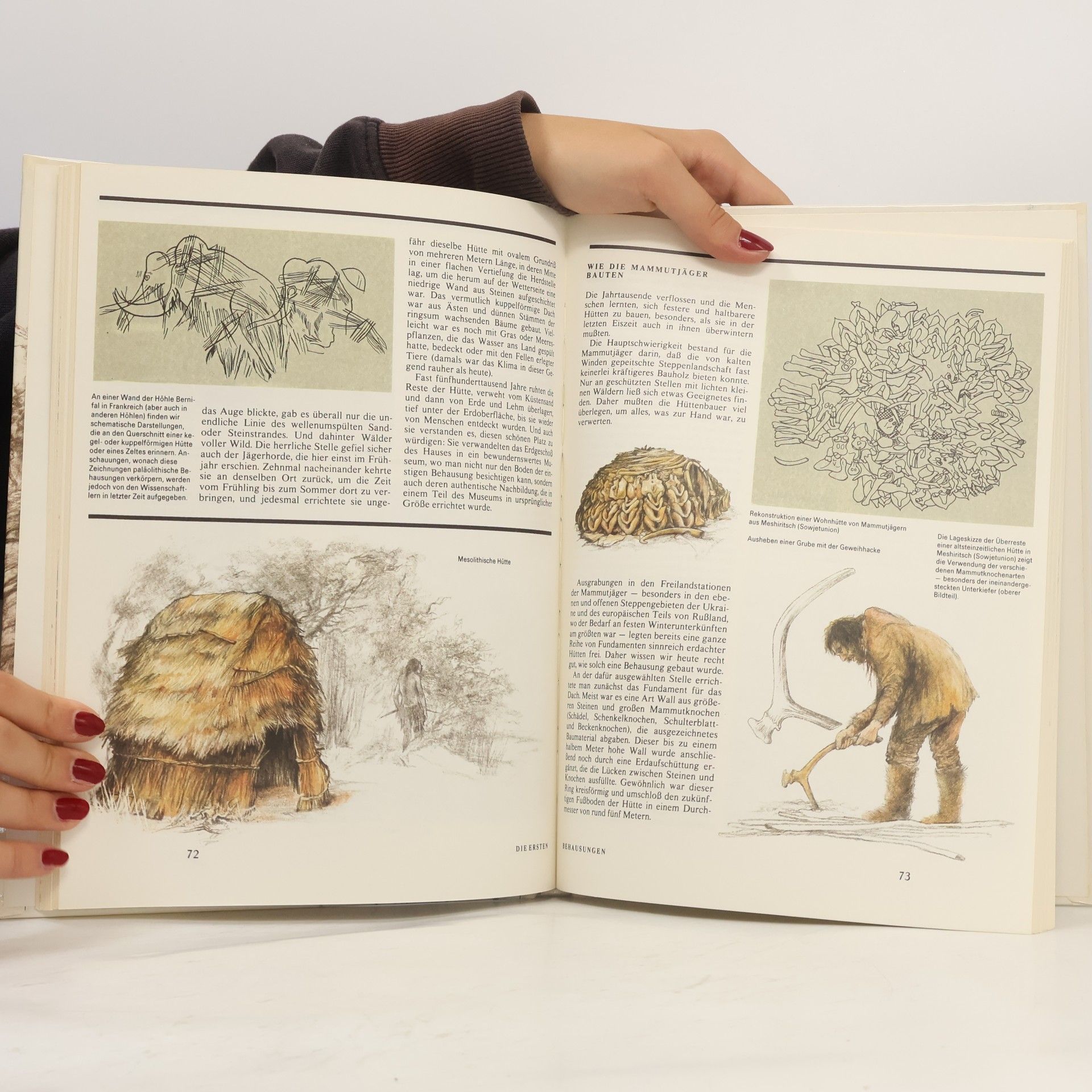 Karel Sklenář Menschen und Tiere in der Steinzeit